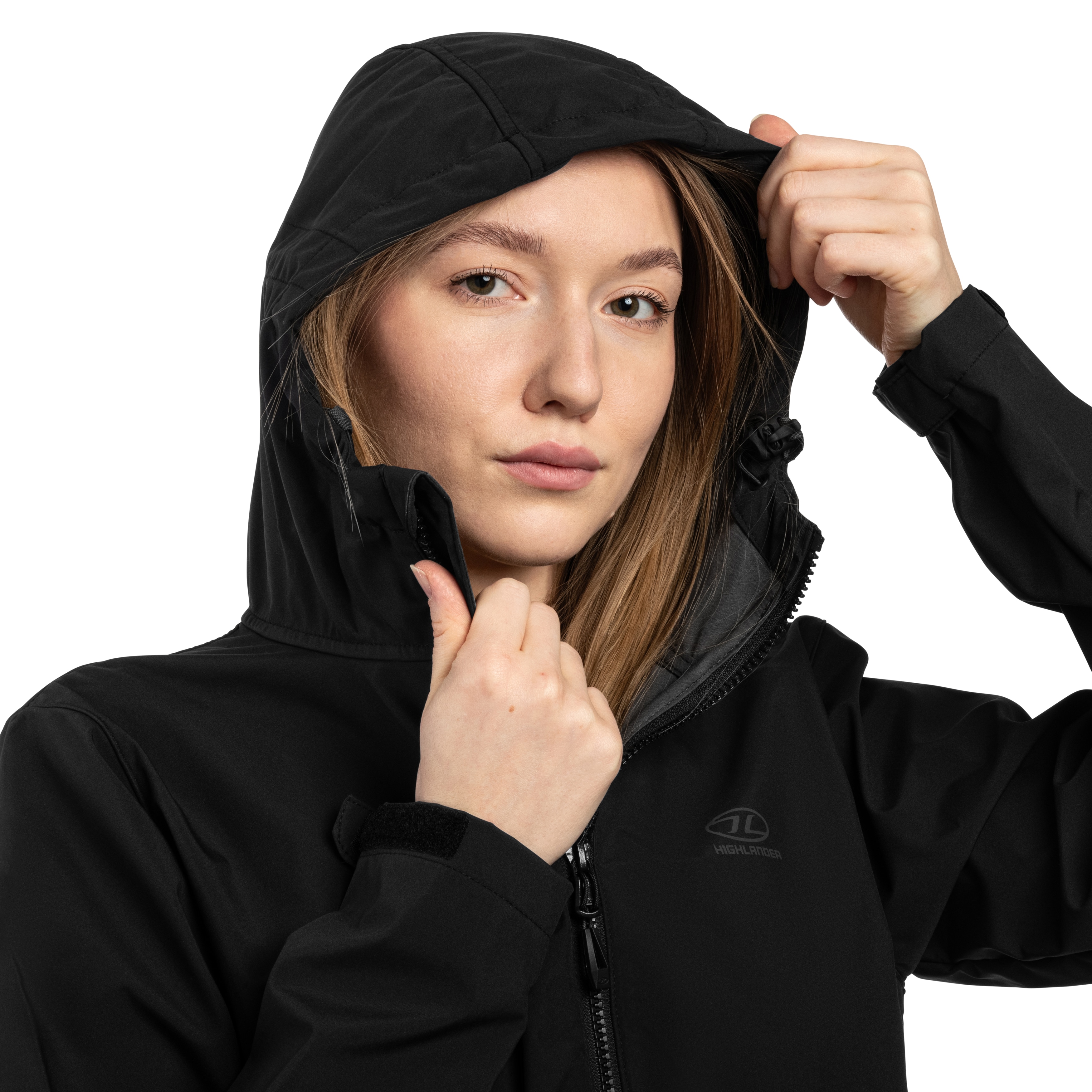 Kurtka damska Highlander Outdoor Shield V2 Softshell - Black