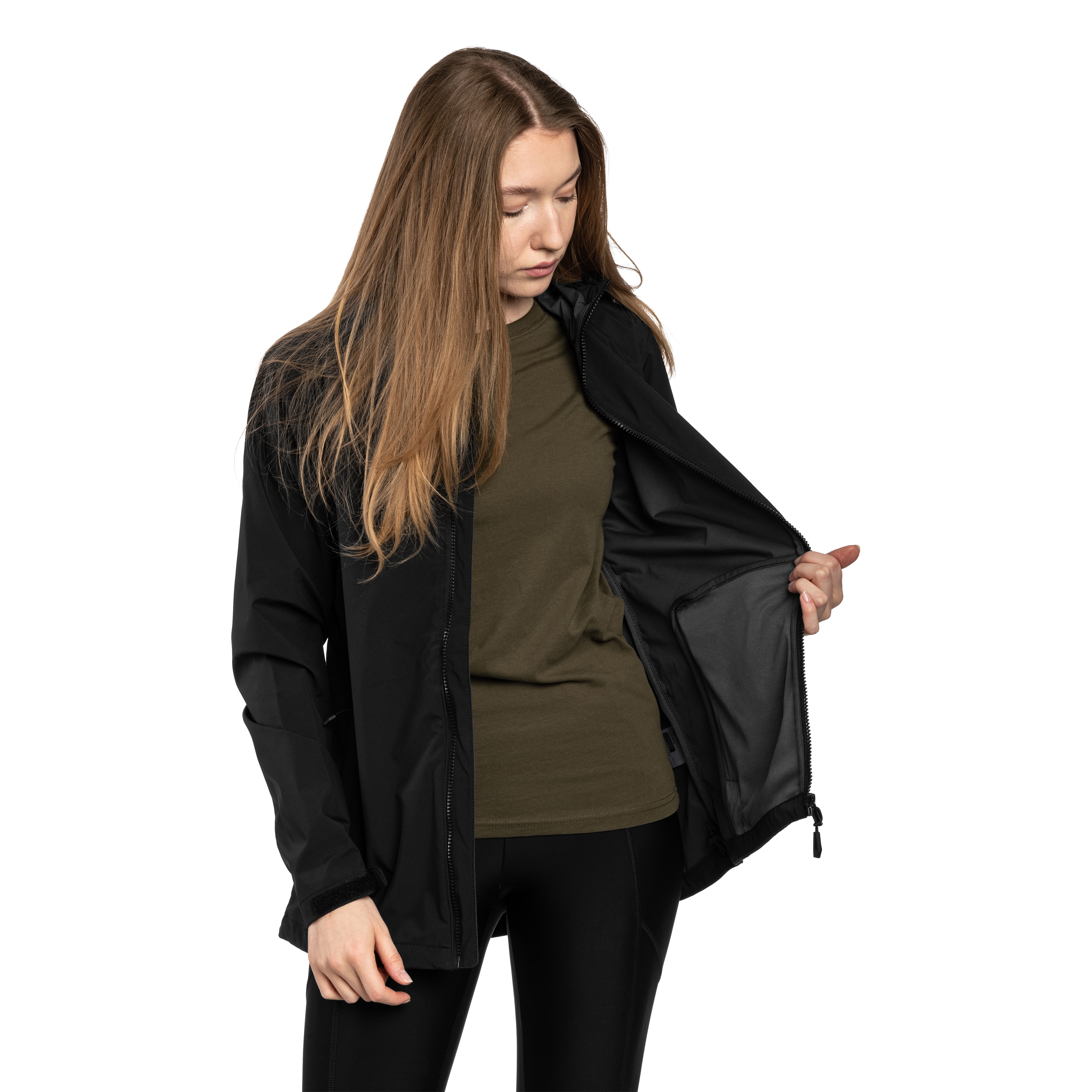 Kurtka damska Highlander Outdoor Shield V2 Softshell - Black