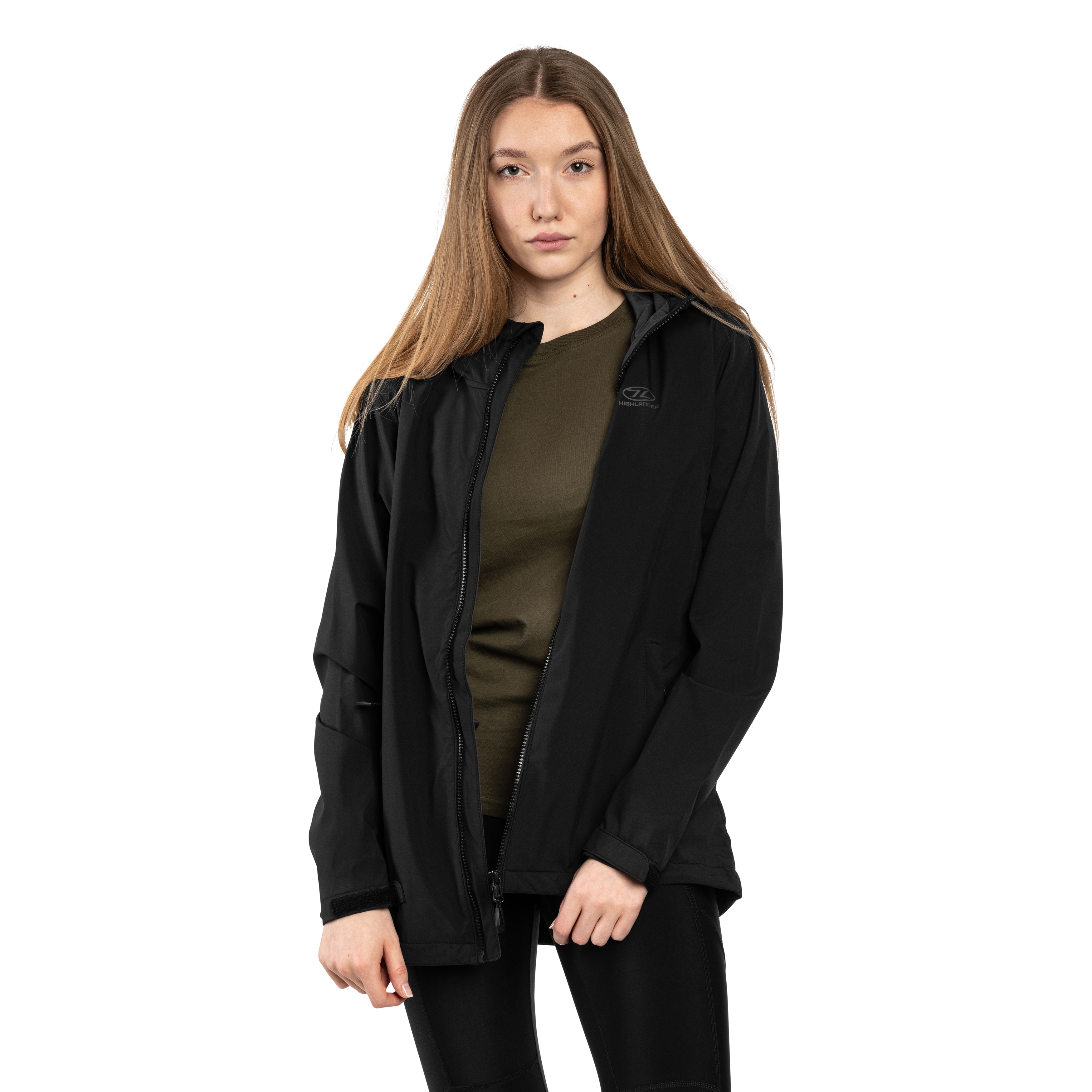 Kurtka damska Highlander Outdoor Shield V2 Softshell - Black