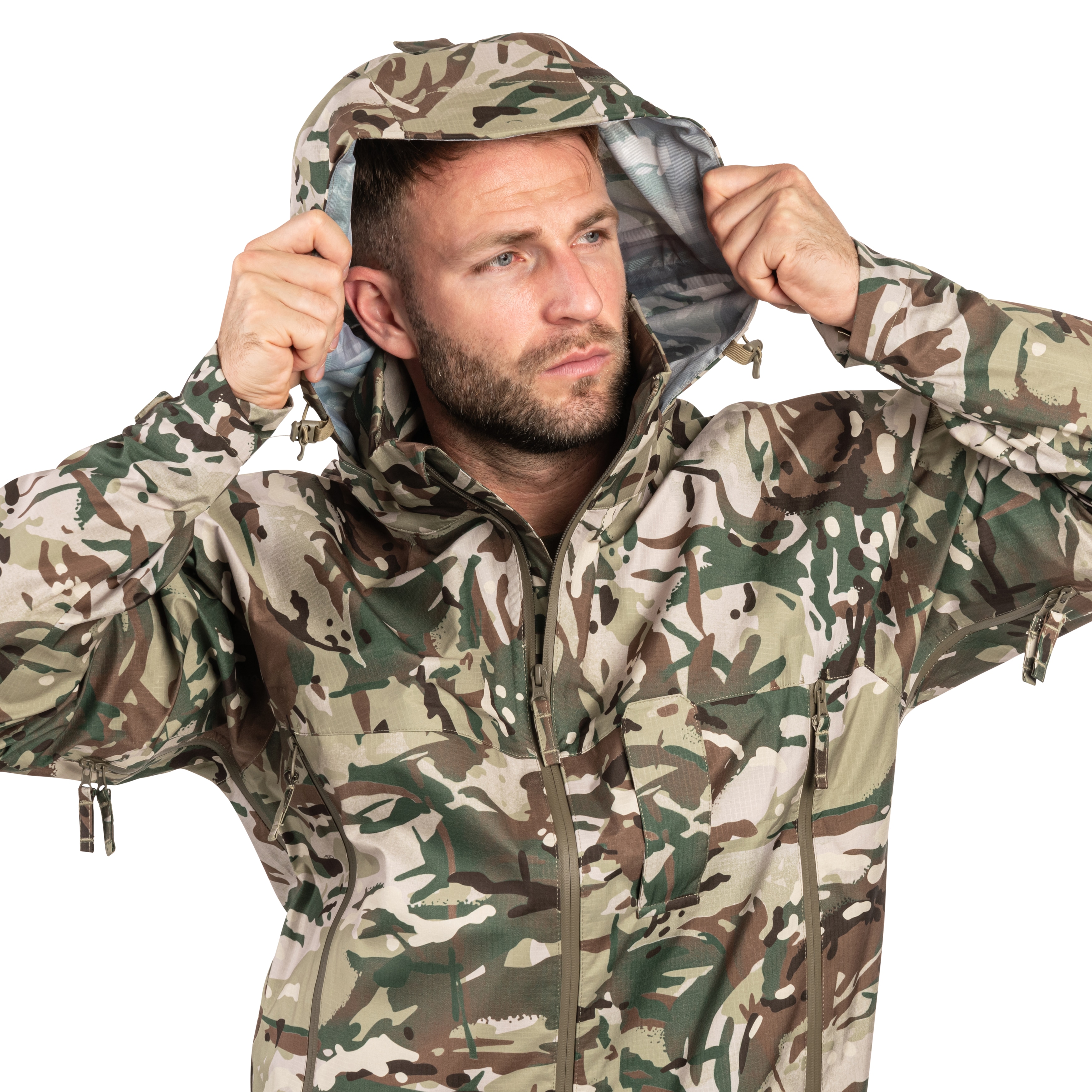 Kurtka Highlander Forces Cyclone Pro - Arid MC Camo