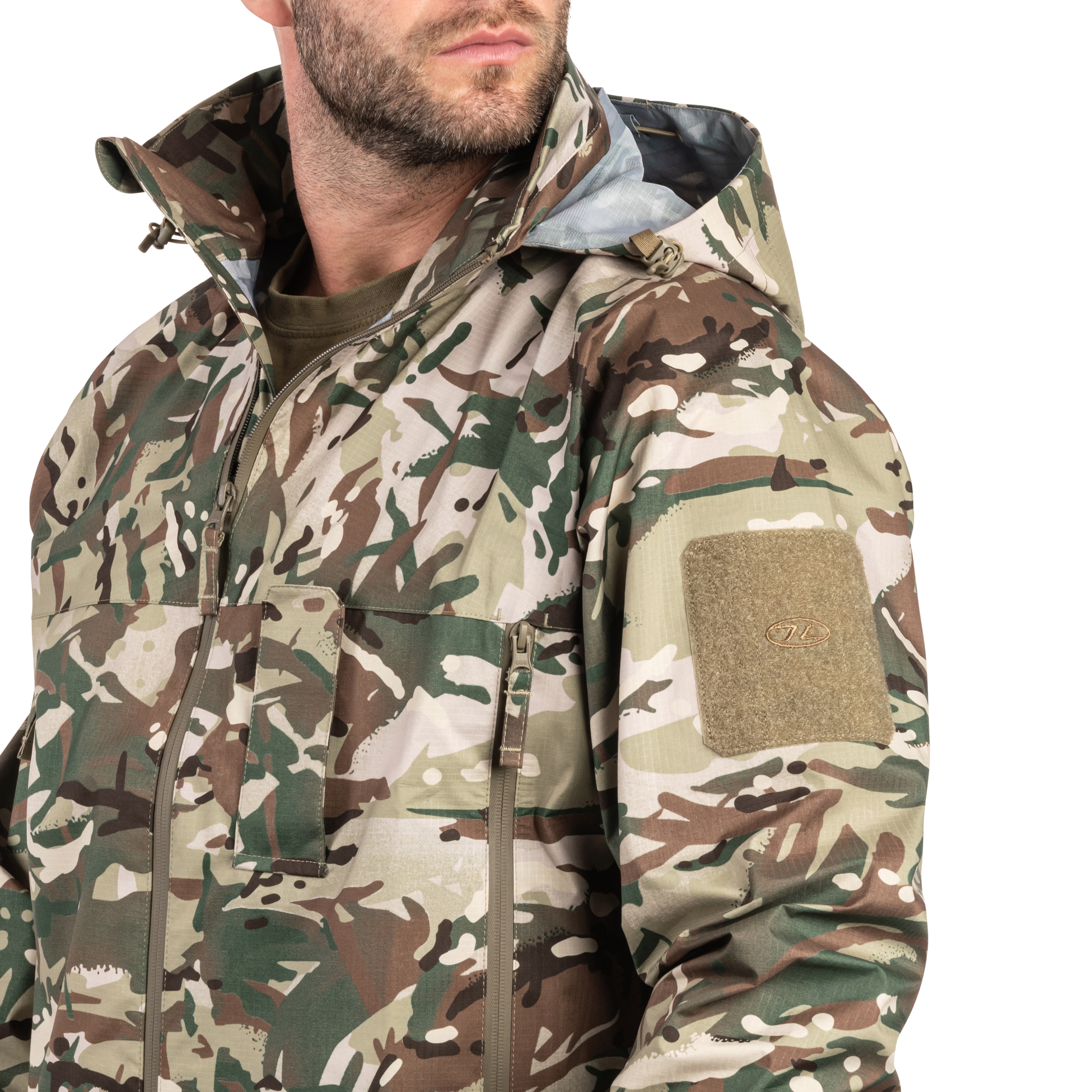 Kurtka Highlander Forces Cyclone Pro - Arid MC Camo