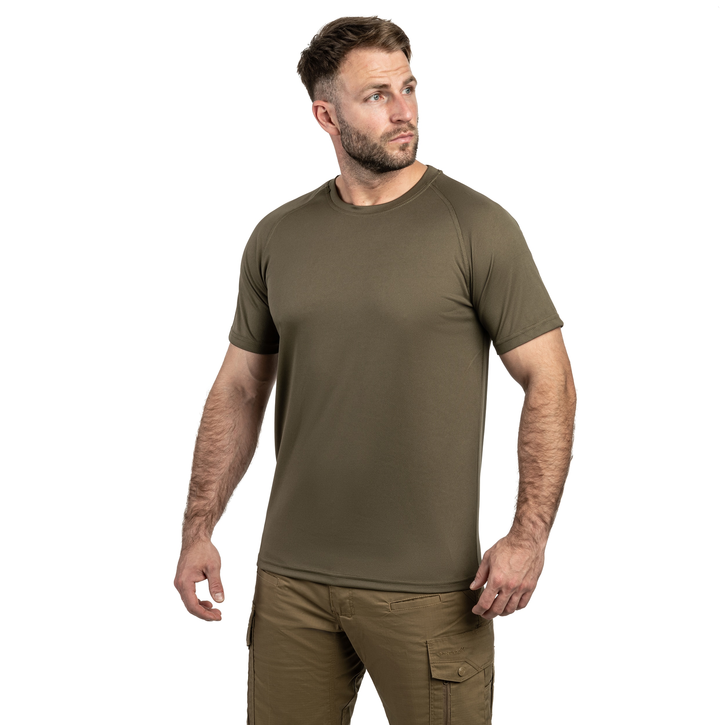 Koszulka T-shirt Highlander Forces Quick Dry Short Sleeve - Ranger Green