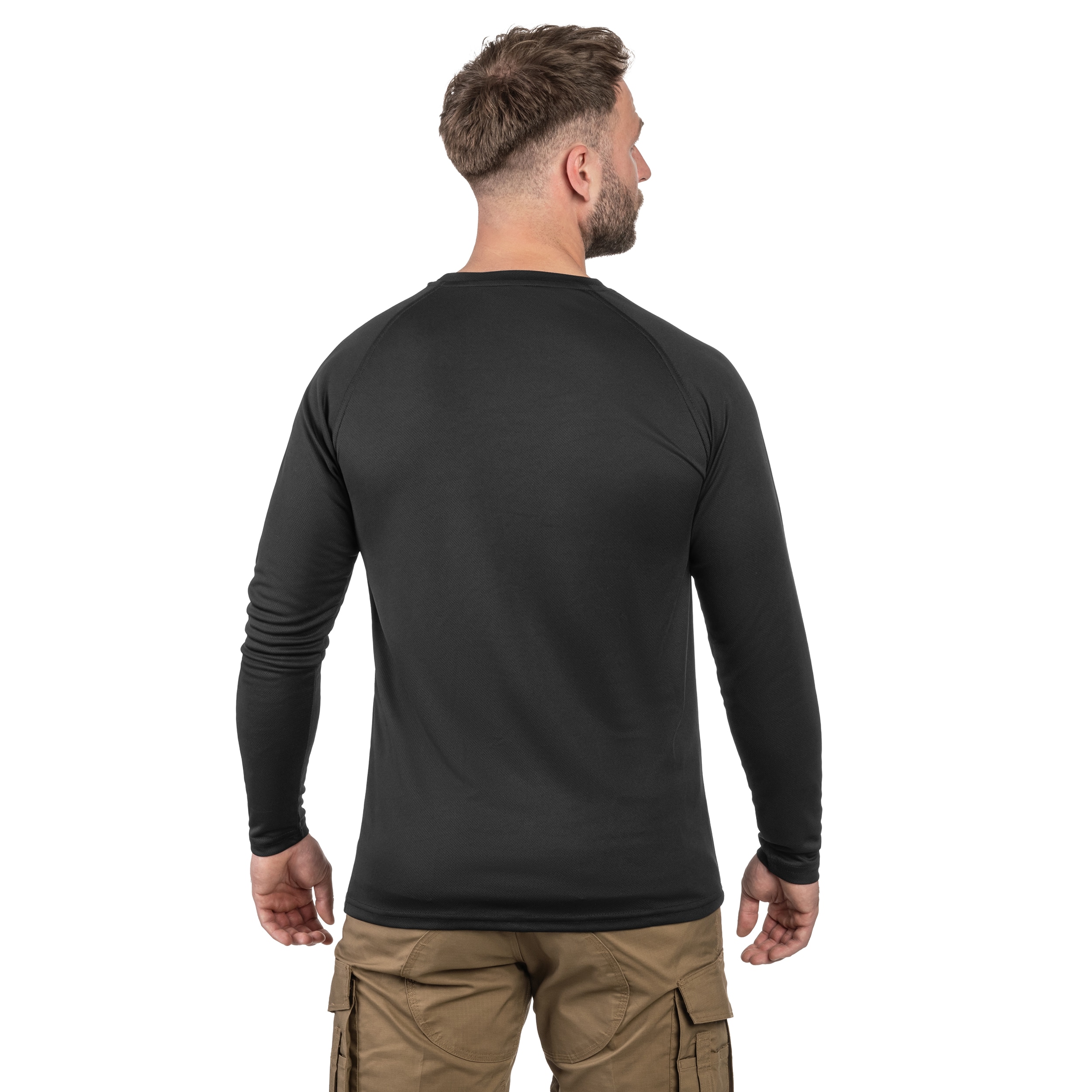 Koszulka Highlander Forces Quick Dry Long Sleeve - Black