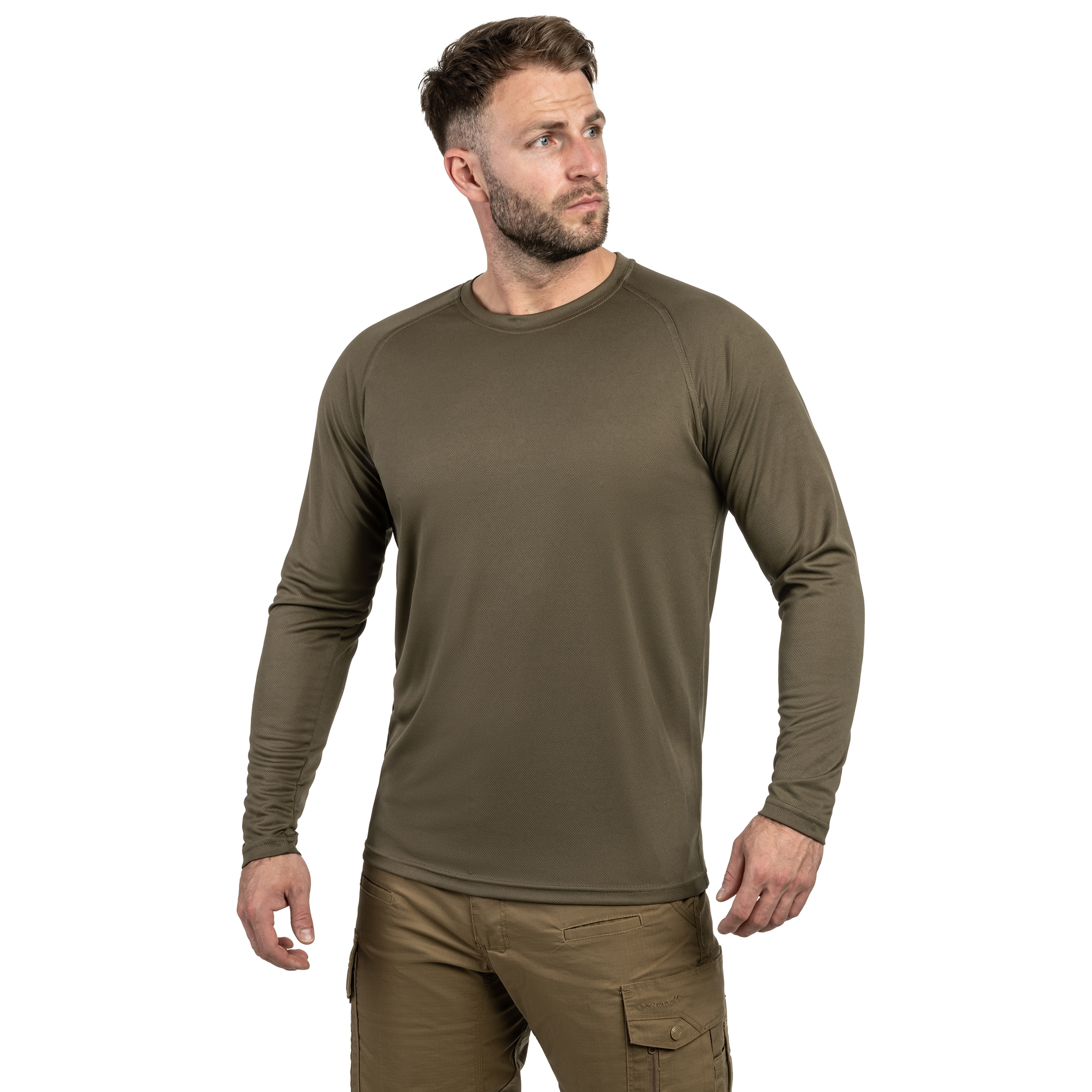 Футболка Highlander Forces Quick Dry Long Sleeve - Ranger Green