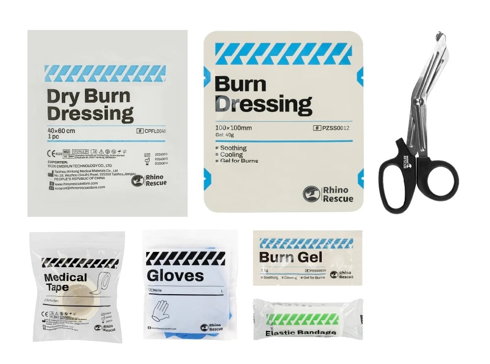 Укомплектування аптечки Rhino Rescue Burn Kit