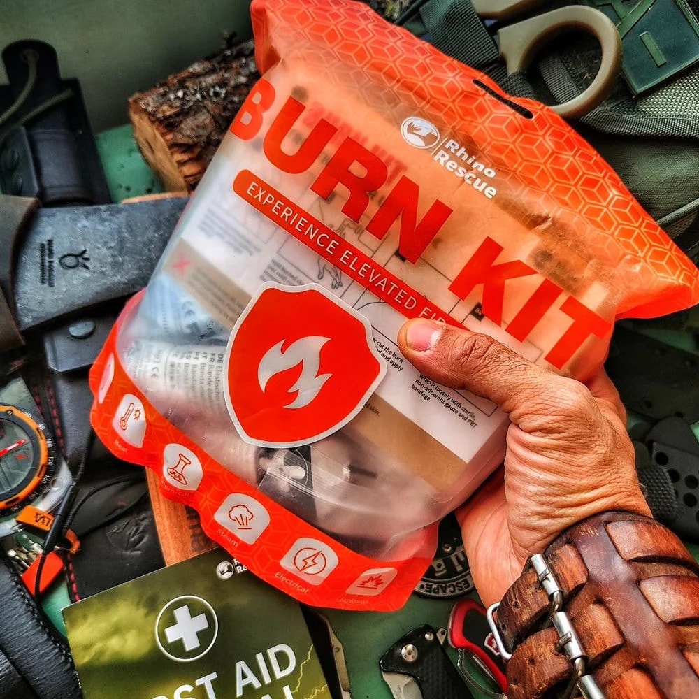 Укомплектування аптечки Rhino Rescue Burn Kit