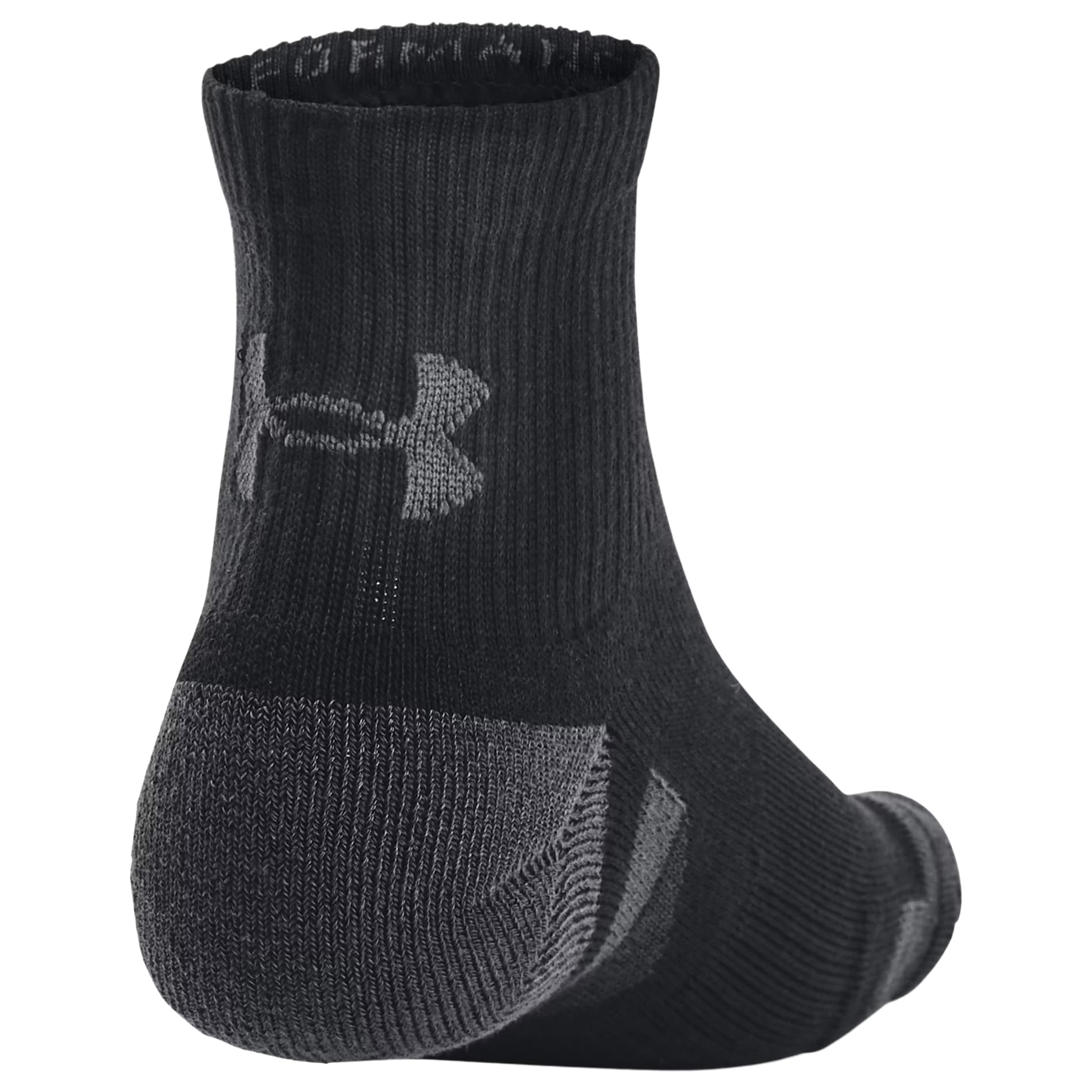 Skarpety Under Armour Performance Tech Mid Cut Black/Jet Grey - 3 pary