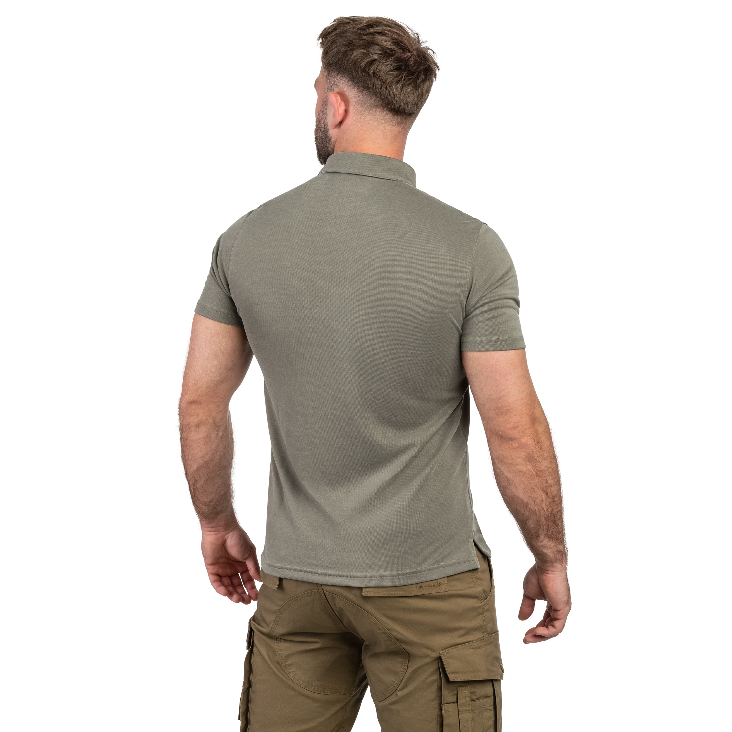 Koszulka polo Columbia Nelson Point - Stone Green