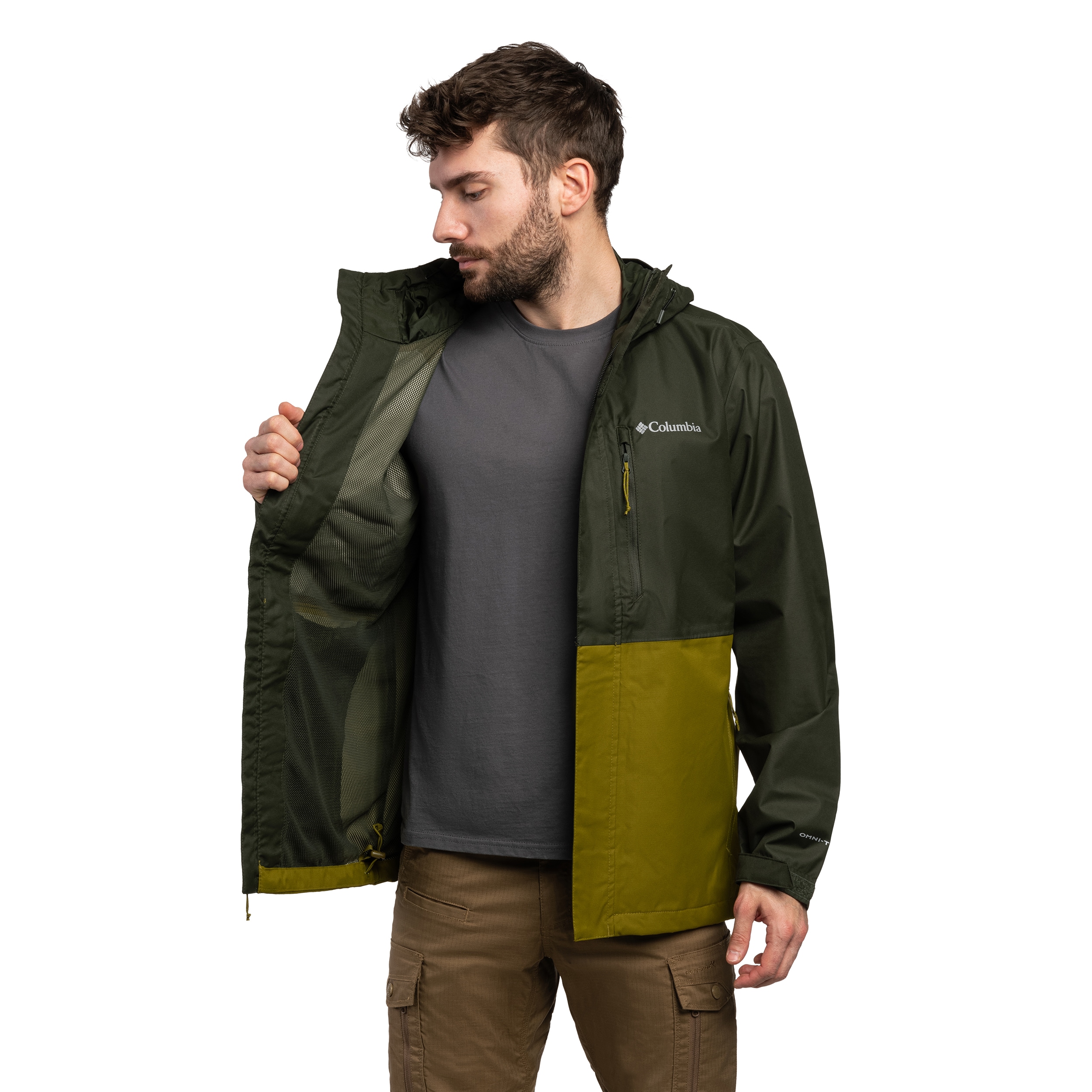 Kurtka Columbia Hikebound II - Greenscape/Mossy Green