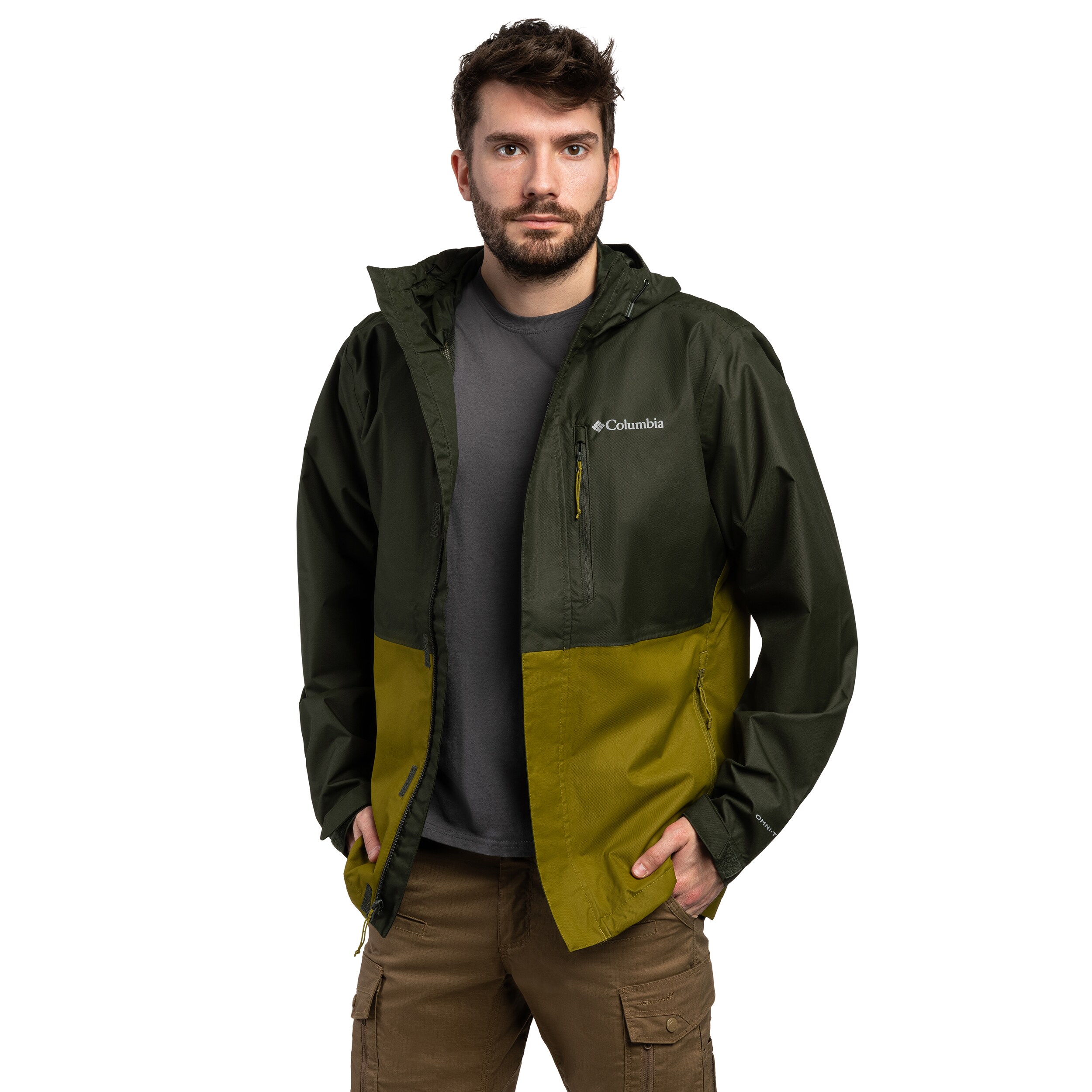 Kurtka Columbia Hikebound II - Greenscape/Mossy Green