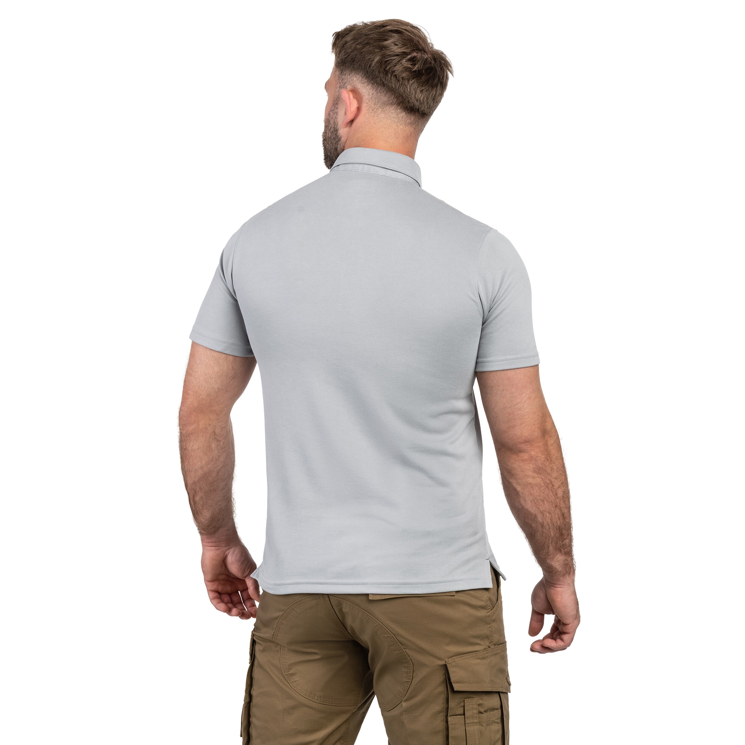 Koszulka polo Columbia Nelson Point - Columbia Grey