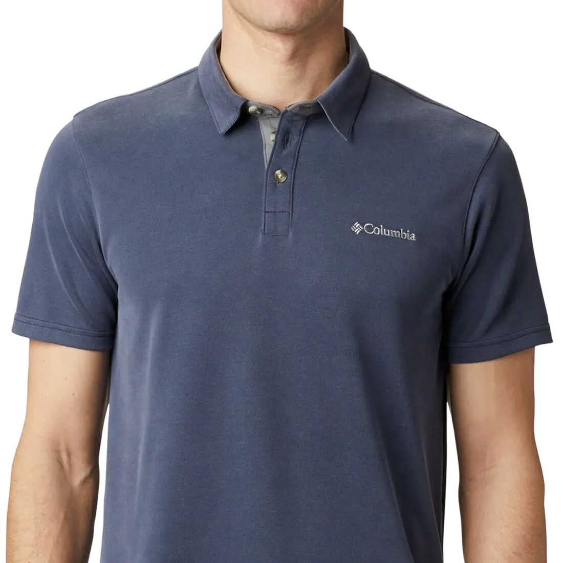 Koszulka polo Columbia Nelson Point - Collegiate Navy