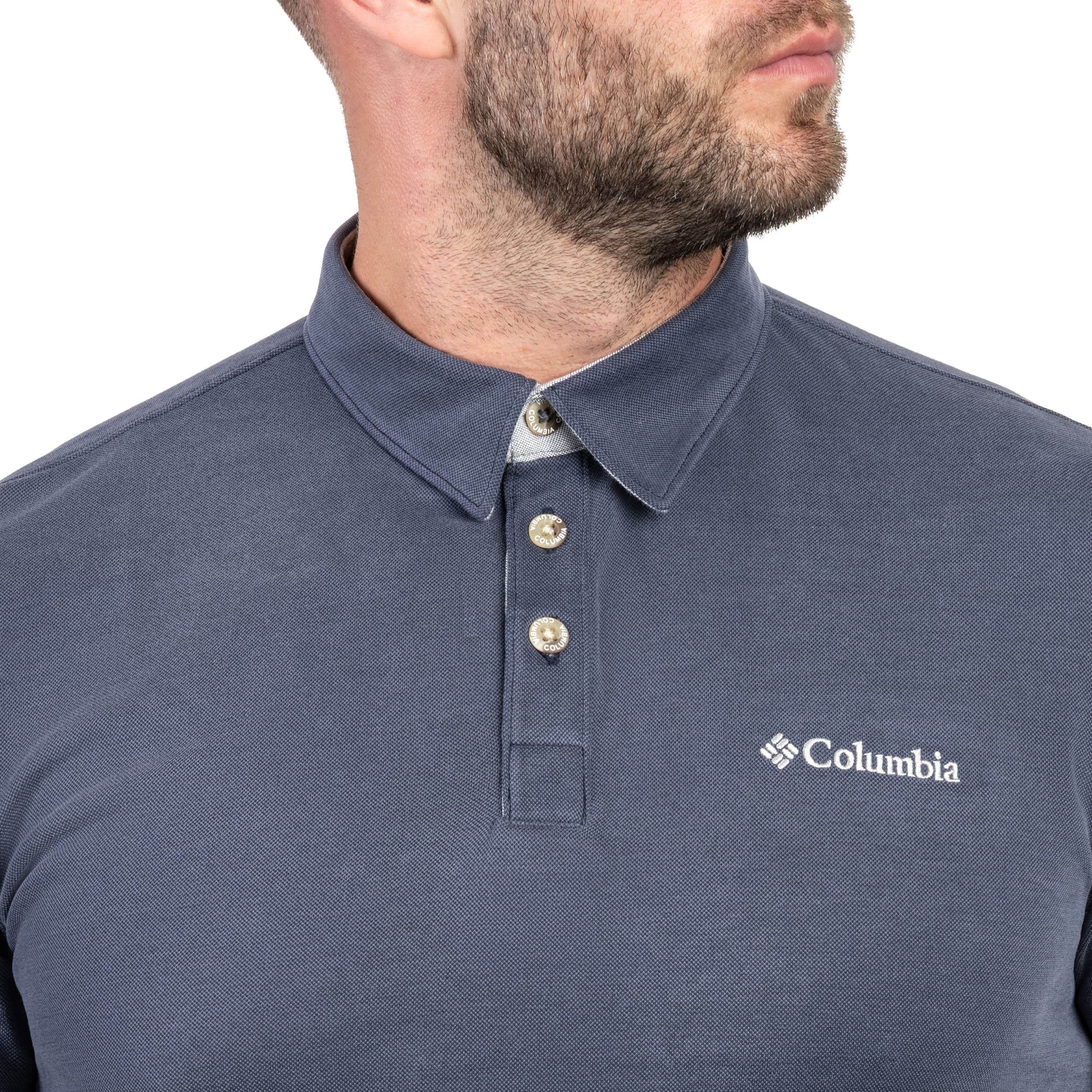 Koszulka polo Columbia Nelson Point - Collegiate Navy