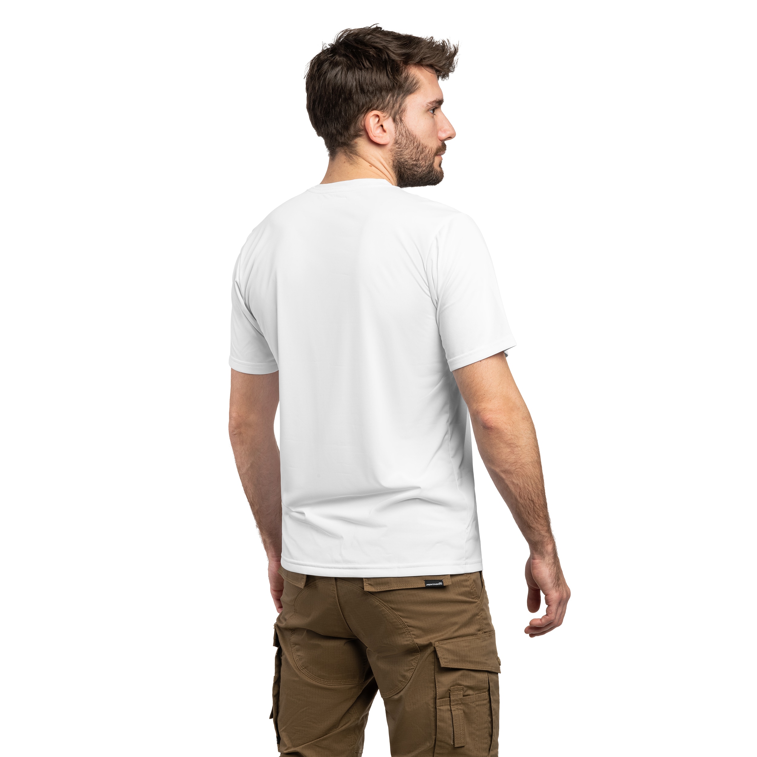 Koszulka T-shirt Columbia Hike Crew Technical - White