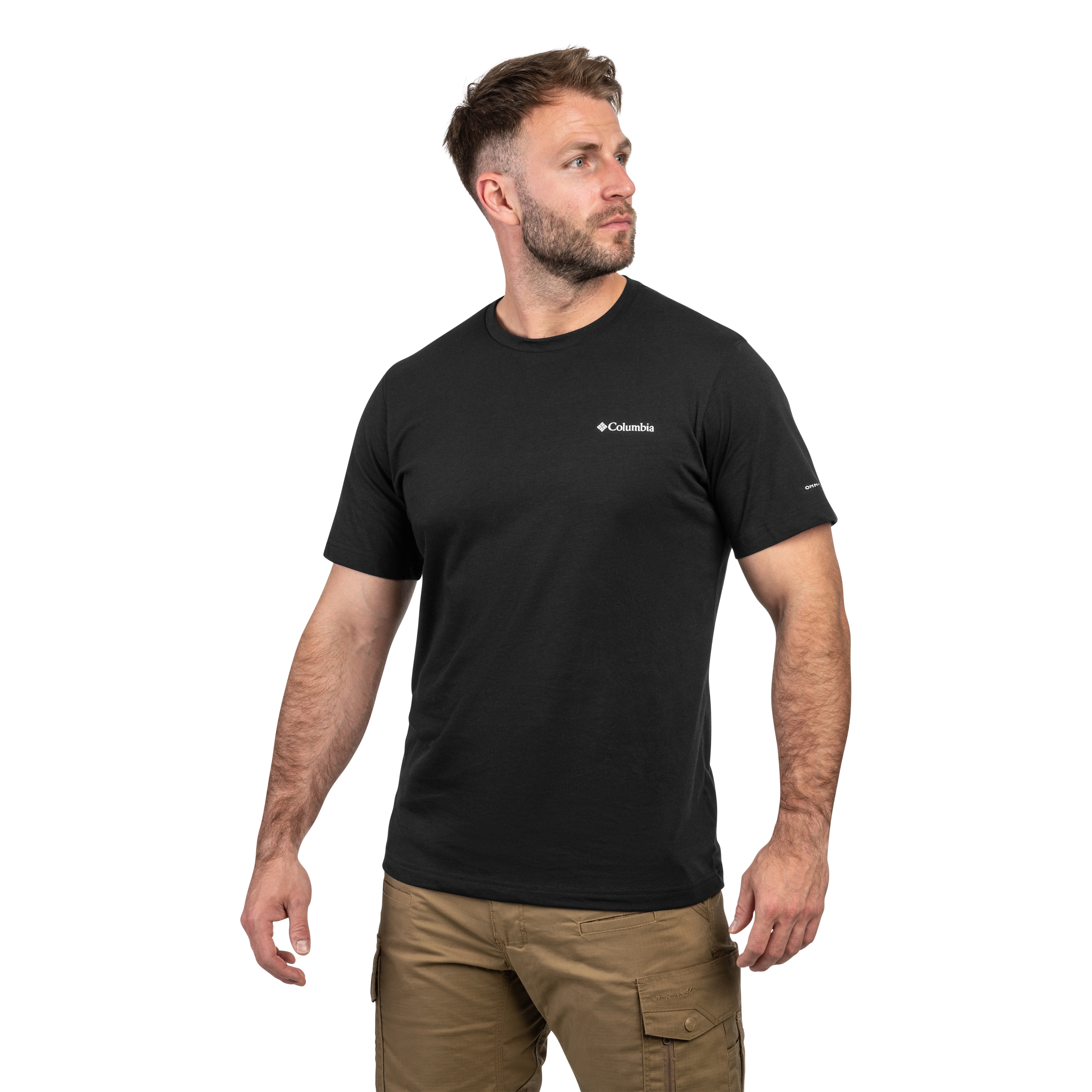 Koszulka T-shirt termoaktywna Columbia Thistletown Hills Short Sleeve - Black