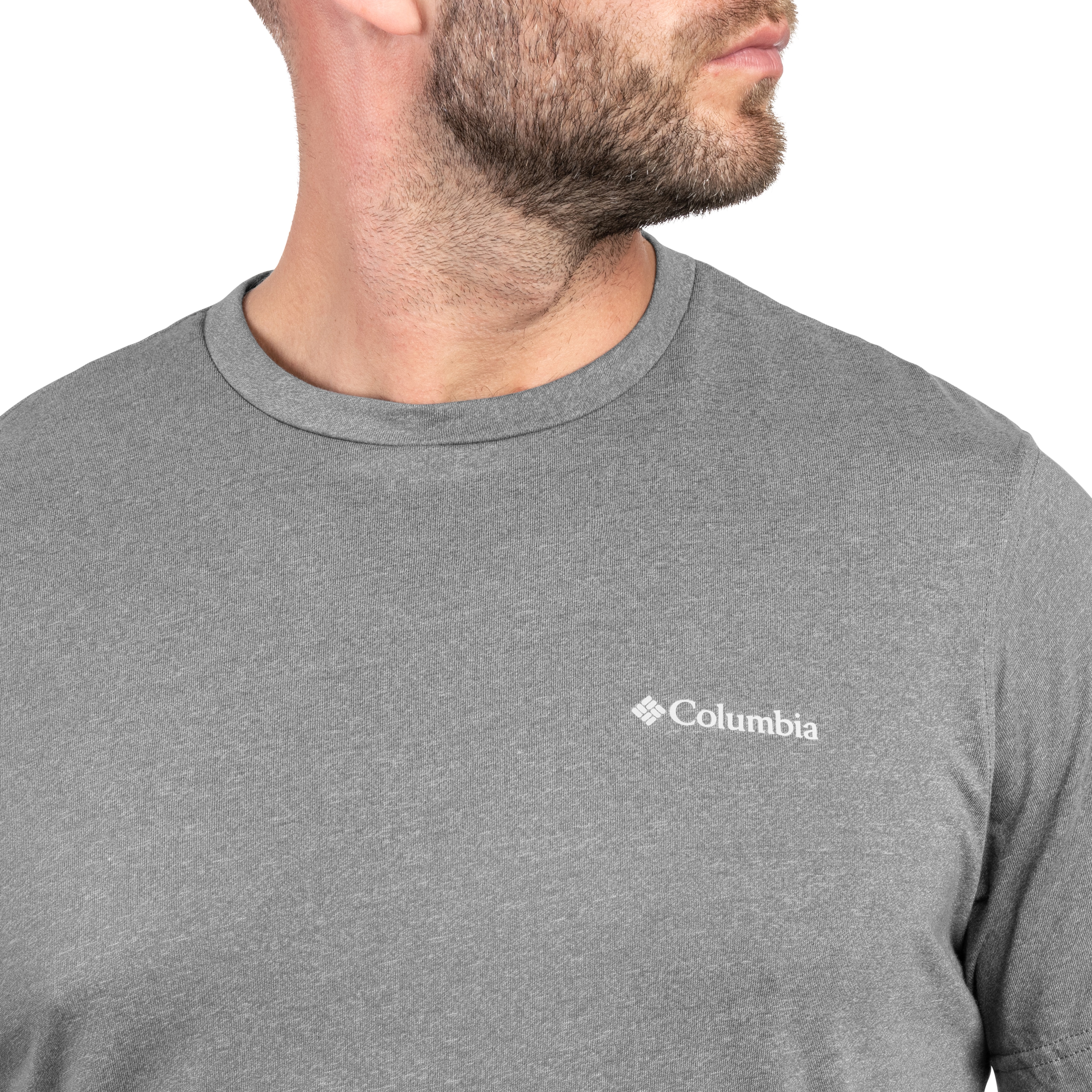Koszulka T-shirt termoaktywna Columbia Thistletown Hills Short Sleeve - City Grey Heather