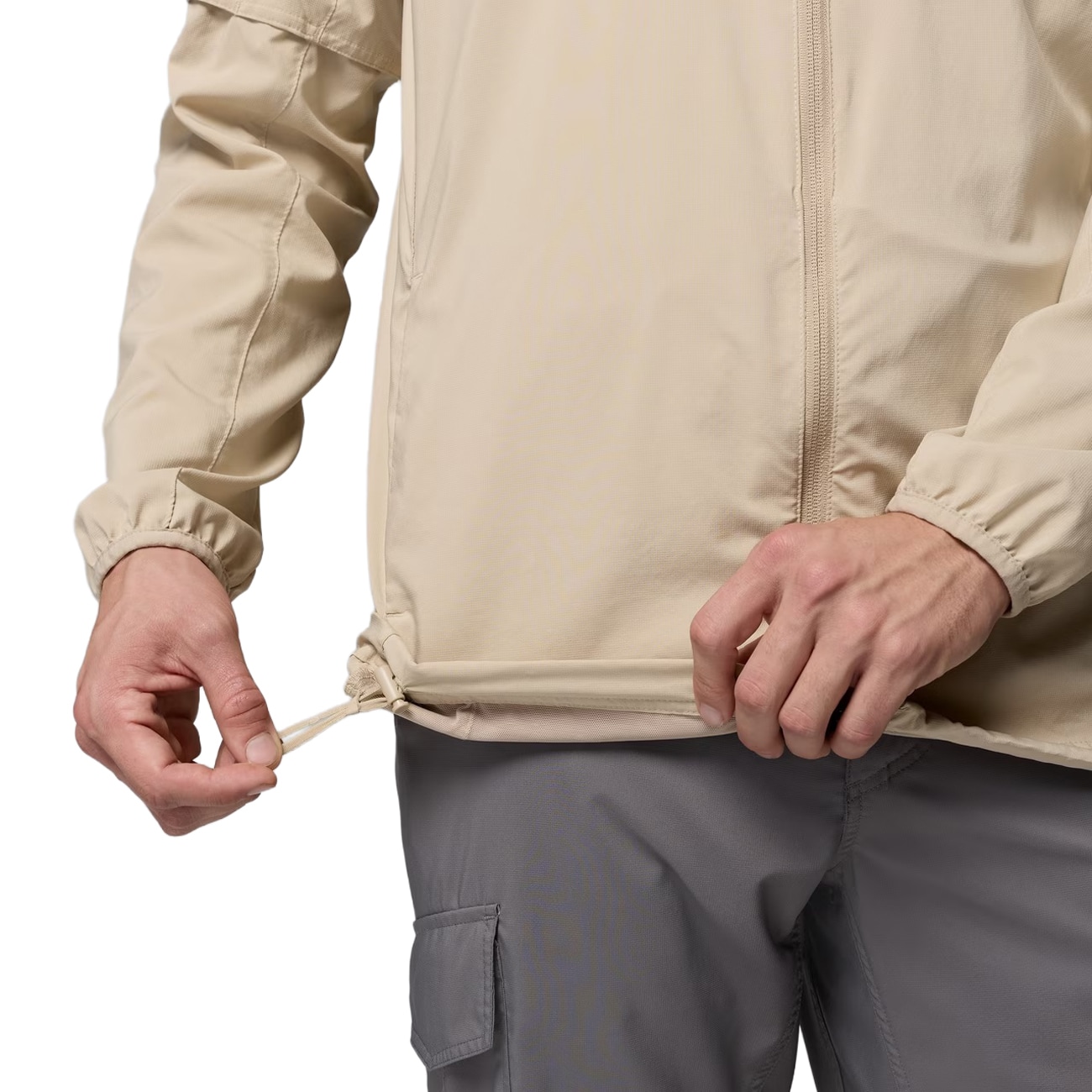 Kurtka Columbia Skien Valley Hooded Insect Shield - Ancient Fossil/Shark