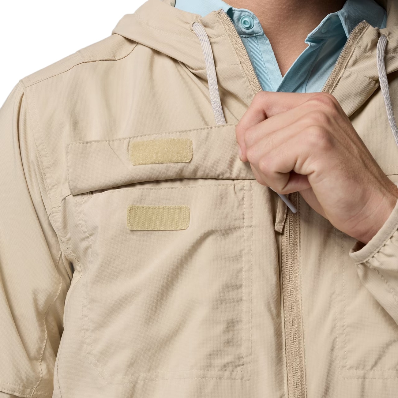 Kurtka Columbia Skien Valley Hooded Insect Shield - Ancient Fossil/Shark