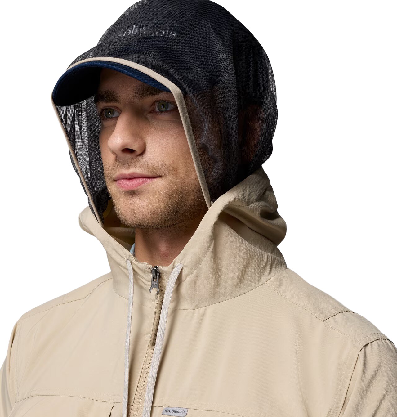 Kurtka Columbia Skien Valley Hooded Insect Shield - Ancient Fossil/Shark