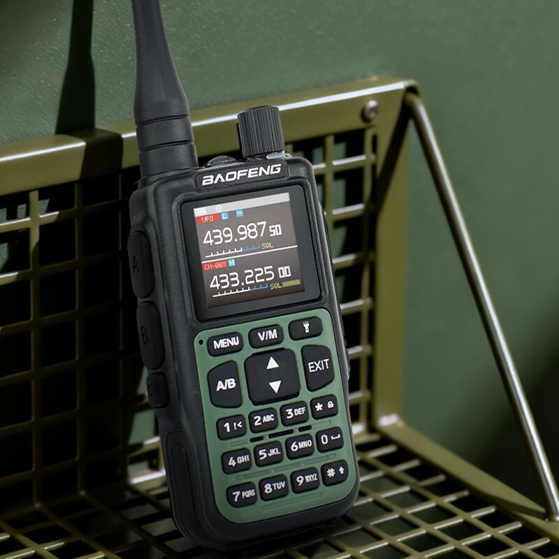 Radiotelefon Baofeng EU-5R Mini 2200 mAh - Green