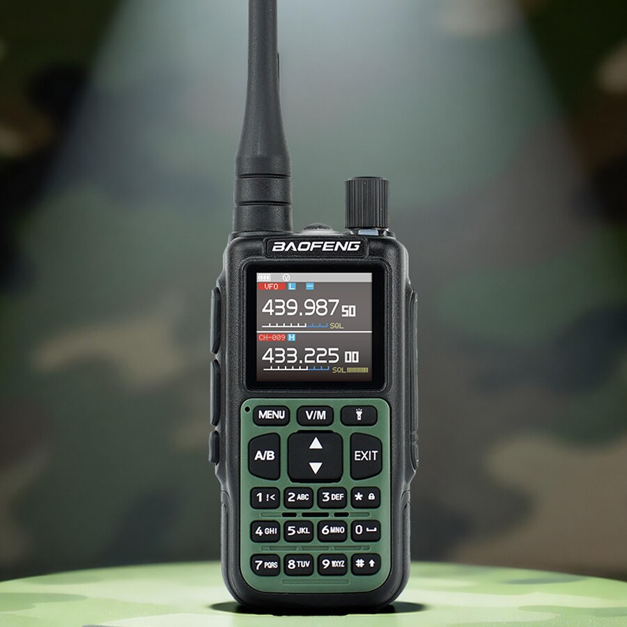 Radiotelefon Baofeng EU-5R Mini 2200 mAh - Green