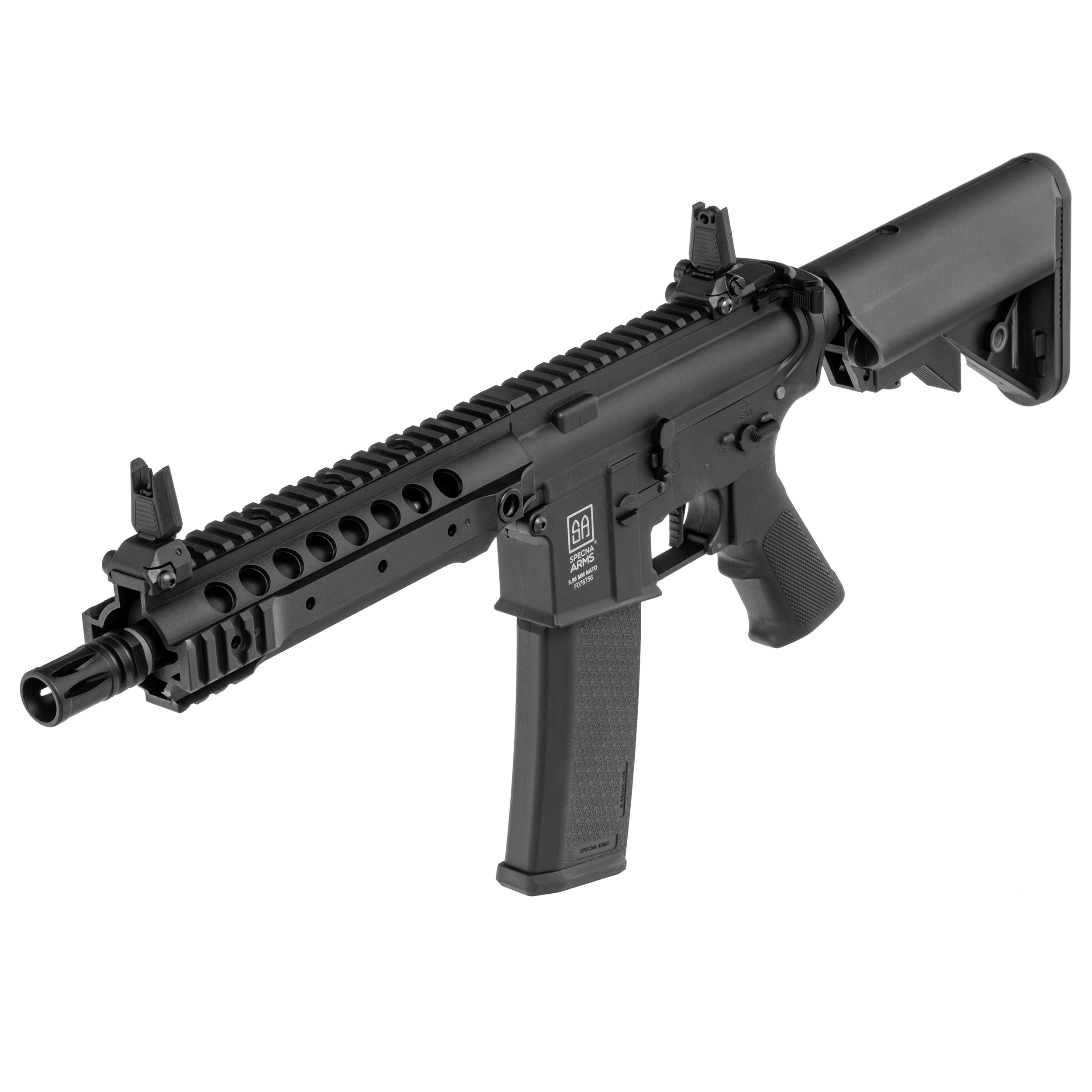 Karabinek szturmowy AEG Specna Arms SA-F01 Flex HAL ETU Gen. 2 - Black