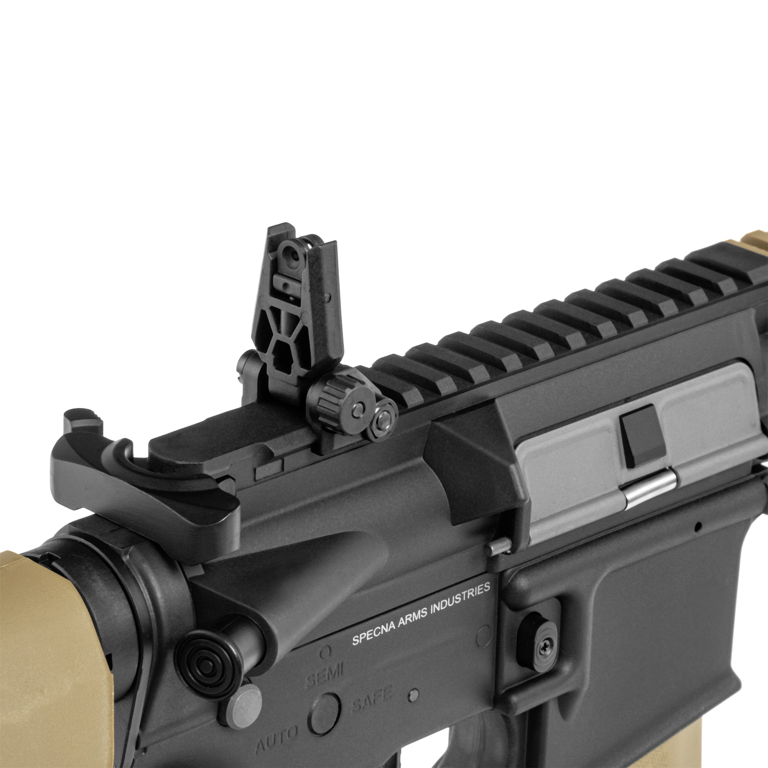 Karabinek szturmowy AEG Specna Arms SA-F01 Flex HAL ETU Gen. 2 - Half Tan