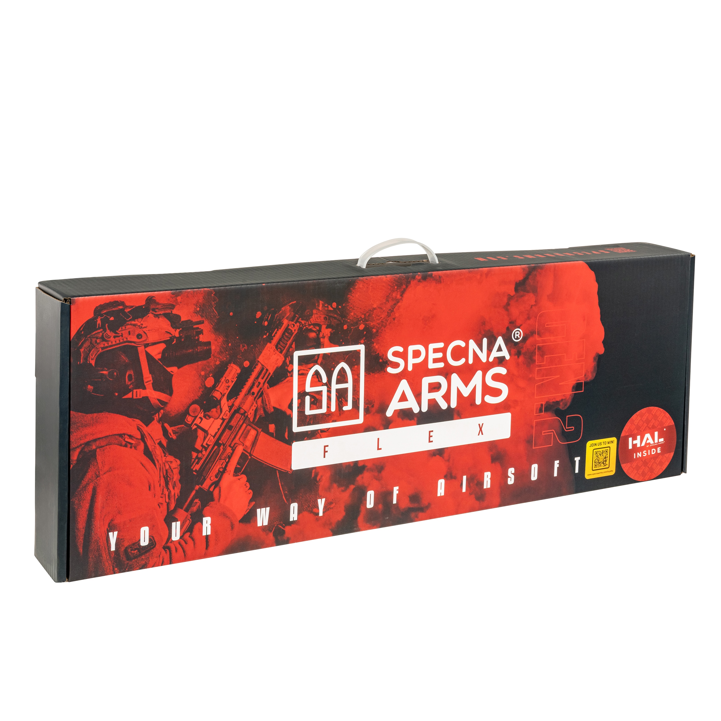 Karabinek szturmowy AEG Specna Arms SA-F02 Flex HAL ETU Gen. 2 - Black