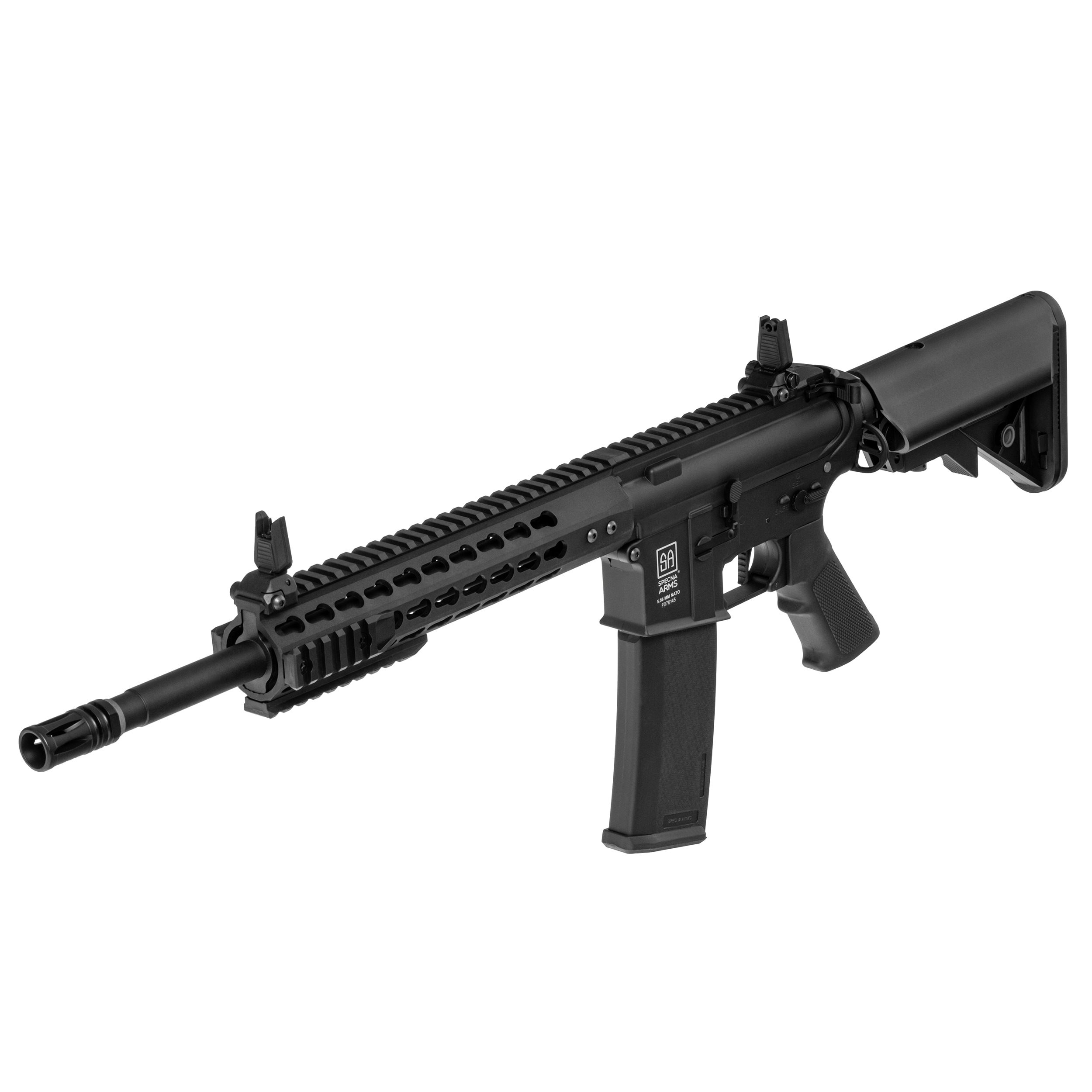 Karabinek szturmowy AEG Specna Arms SA-F02 Flex HAL ETU Gen. 2 - Black