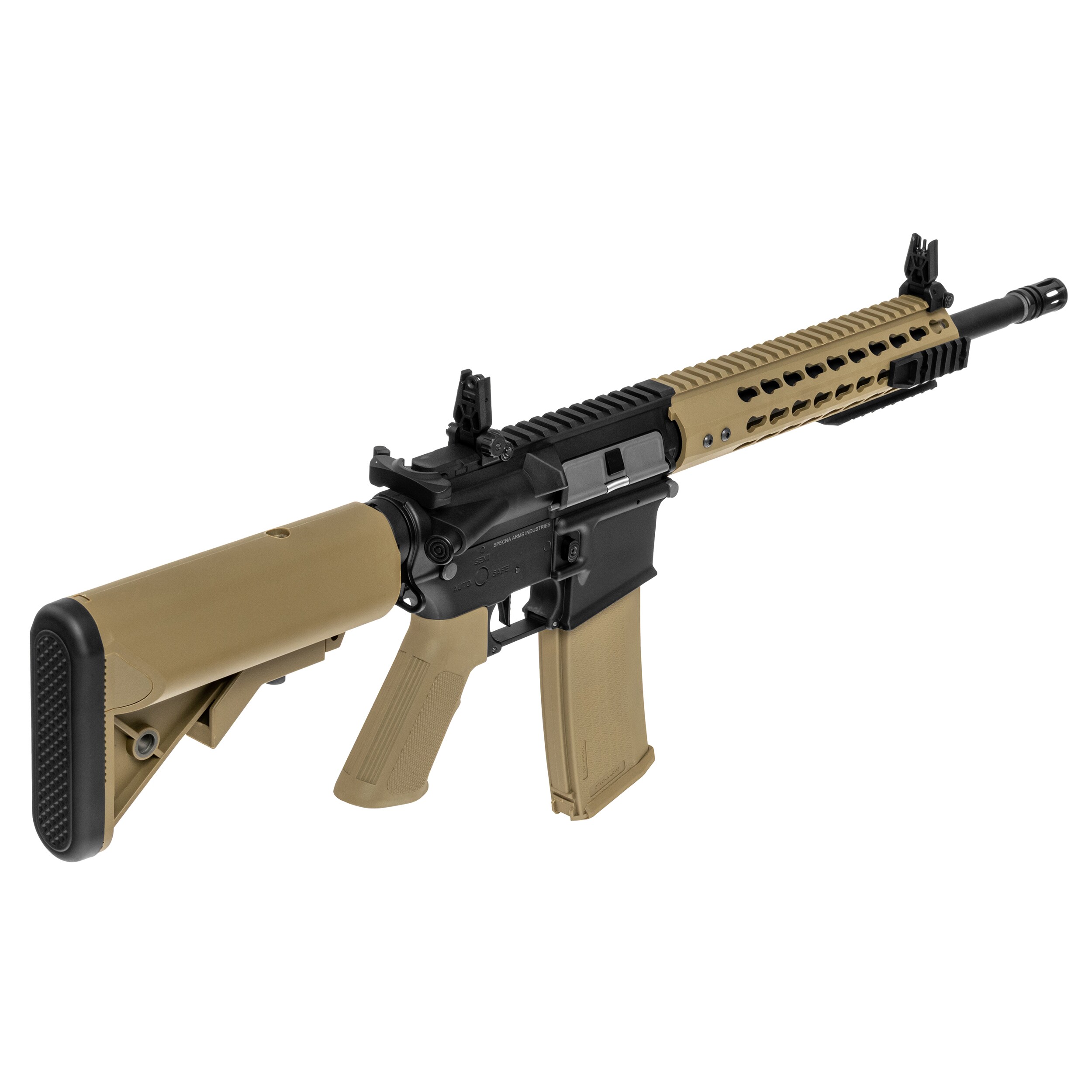 Штурмова гвинтівка AEG Specna Arms SA-F02 Flex HAL ETU Gen. 2 - Half Tan
