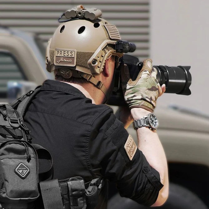 Bransoleta tytanowa Hazard 4 do zegarków Heavy Water Diver - Silver