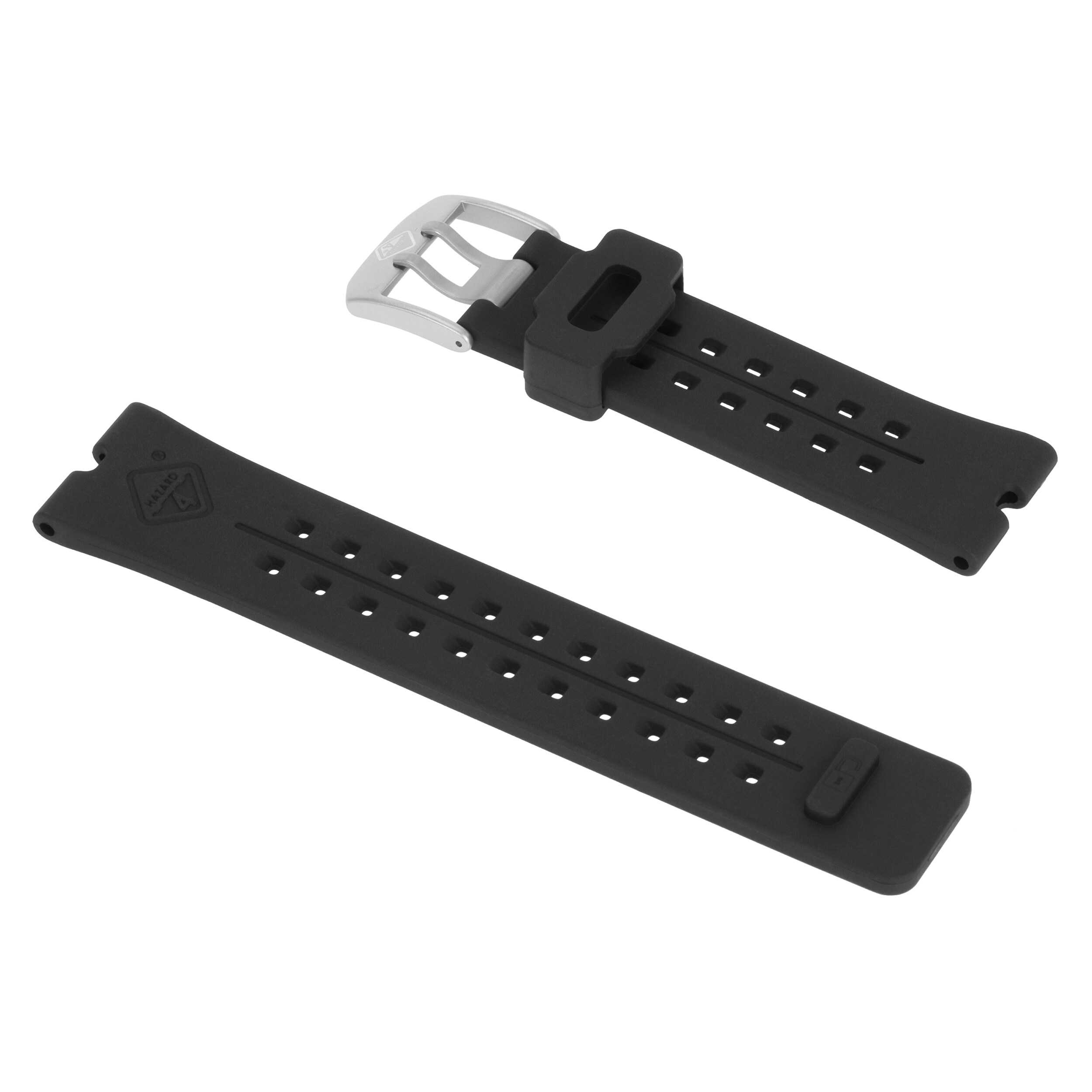 Pasek do zegarka Hazard 4 Nautical TPR - Black/Stainless Steel Buckle