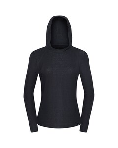 Жіночий лонгслив з капюшоном Fjord Nansen Chilo - Rocky Grey Жіночий лонгслив з капюшоном Fjord Nansen Chilo - Rocky Grey