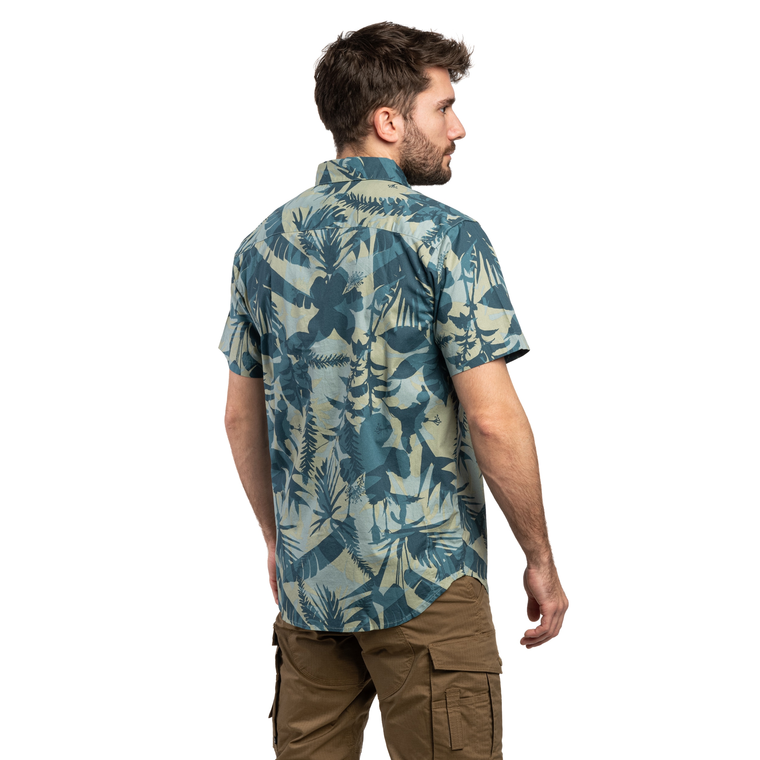 Сорочка Columbia Rapid Rivers Printed Short Sleeve - Everblue