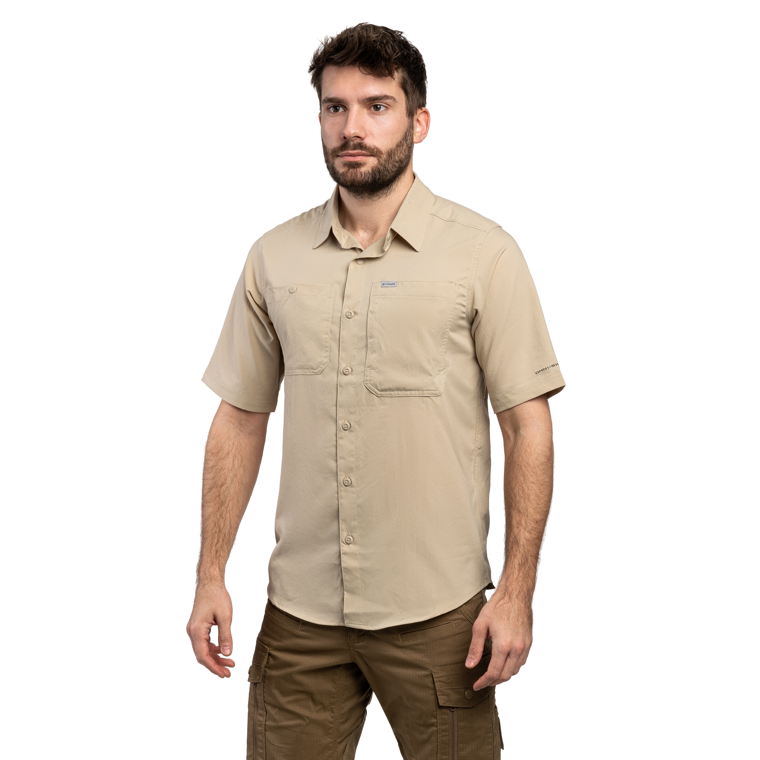 Koszula Columbia Silver Ridge Utility II Short Sleeve - Ancient Fossil