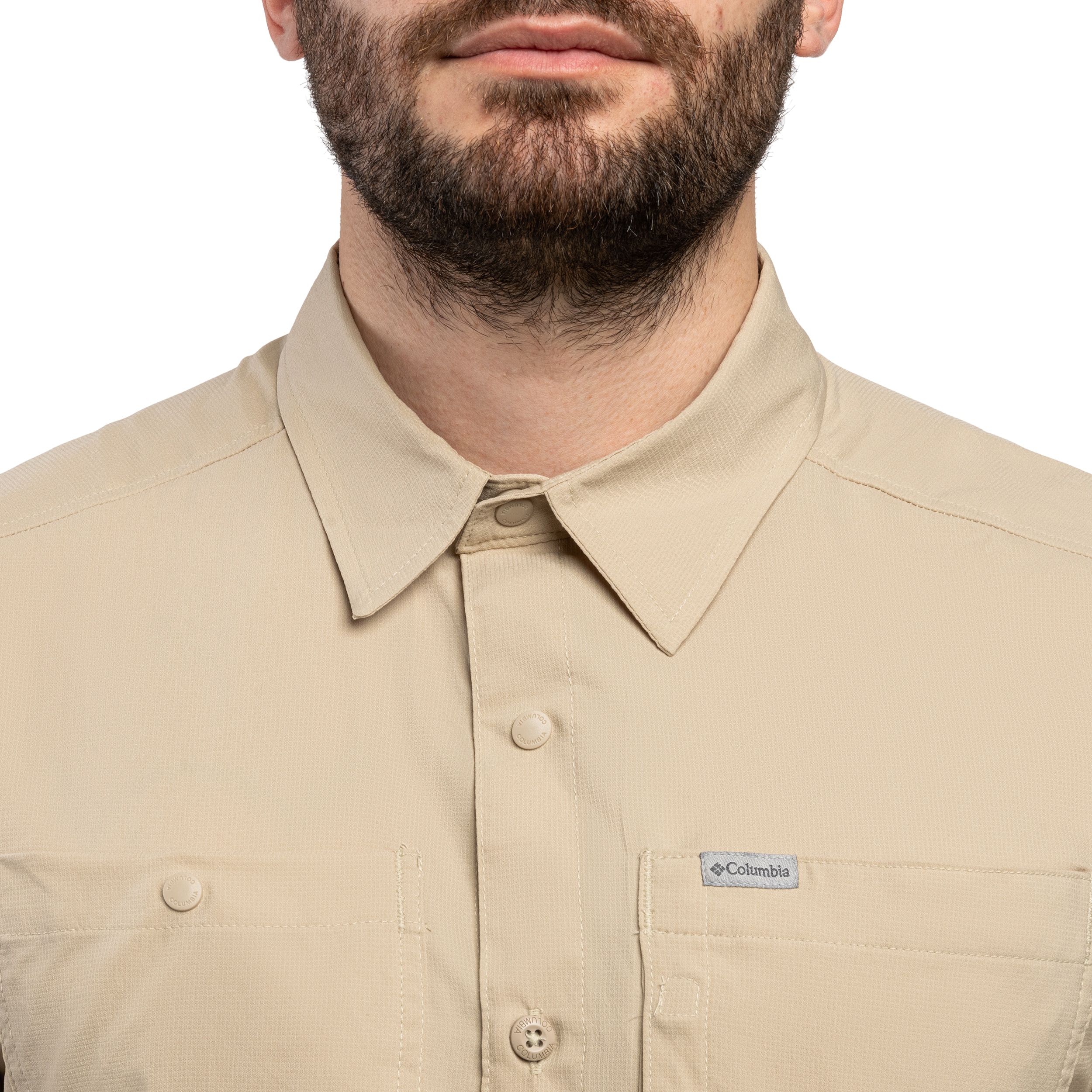 Koszula Columbia Silver Ridge Utility II Short Sleeve - Ancient Fossil