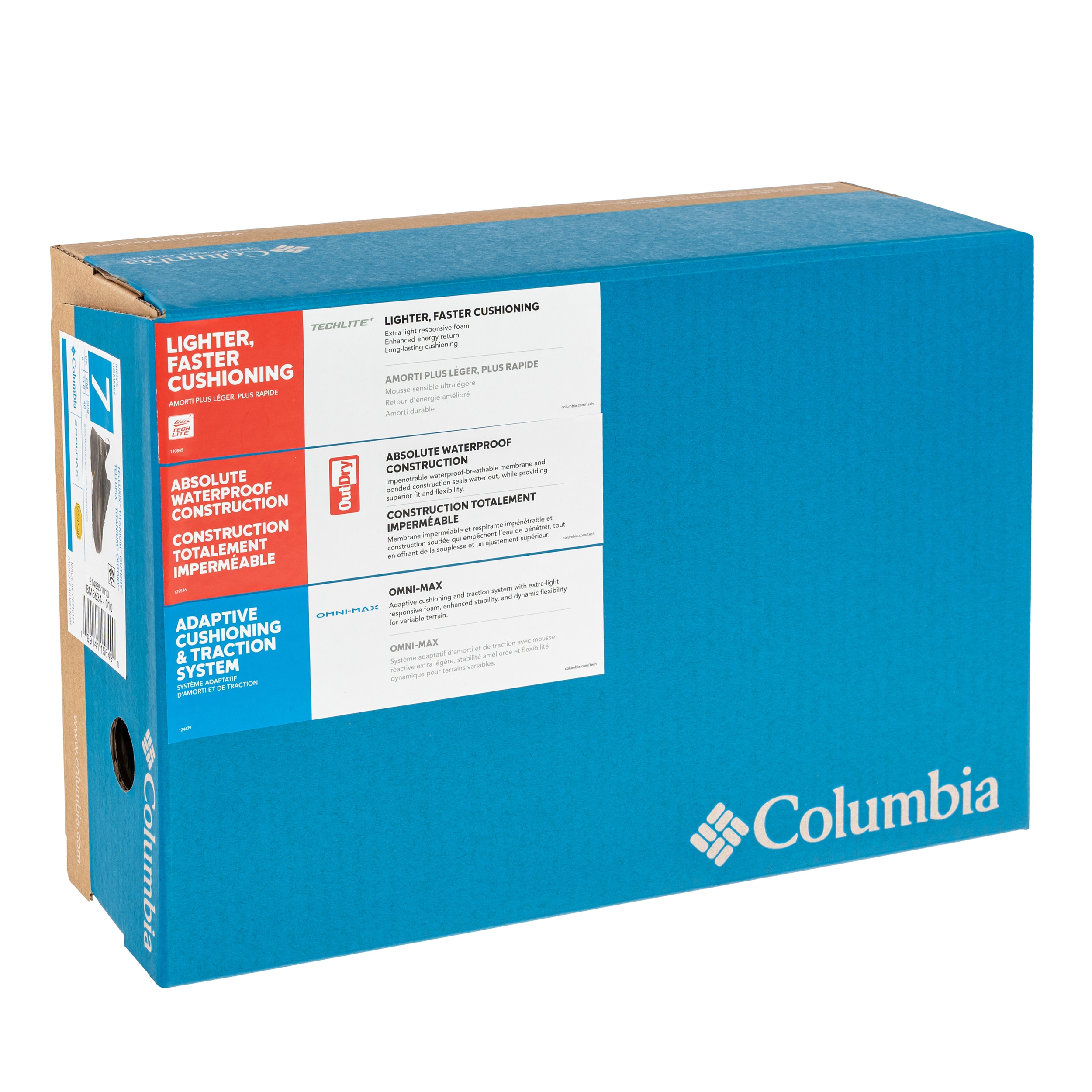 Buty Columbia Tellurix Titanium OutDry Hiking - Black/Mountain Blue