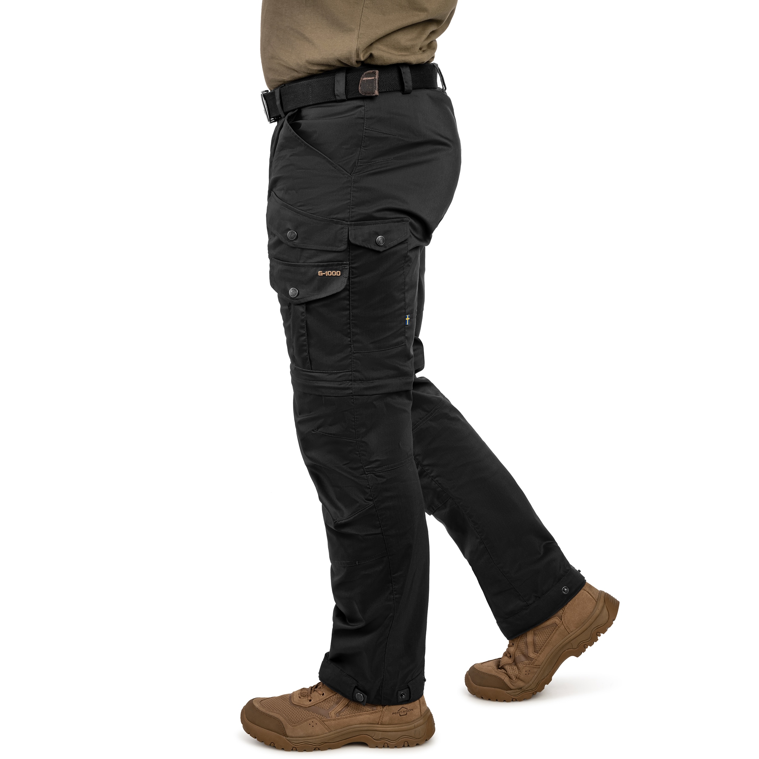 Штани Fjallraven Vidda Pro Lite Zip-Off TRS - Dark Grey