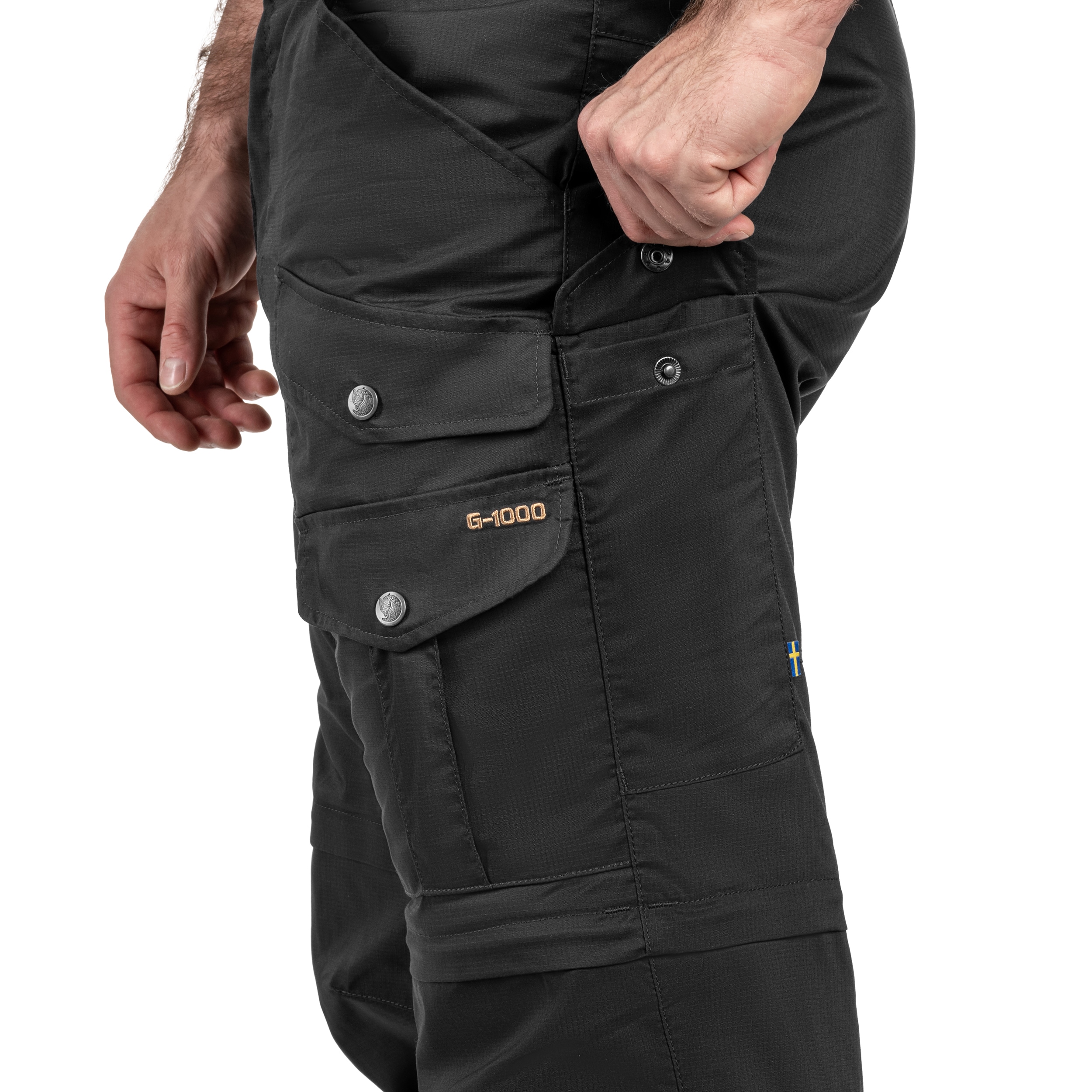 Штани Fjallraven Vidda Pro Lite Zip-Off TRS - Dark Grey