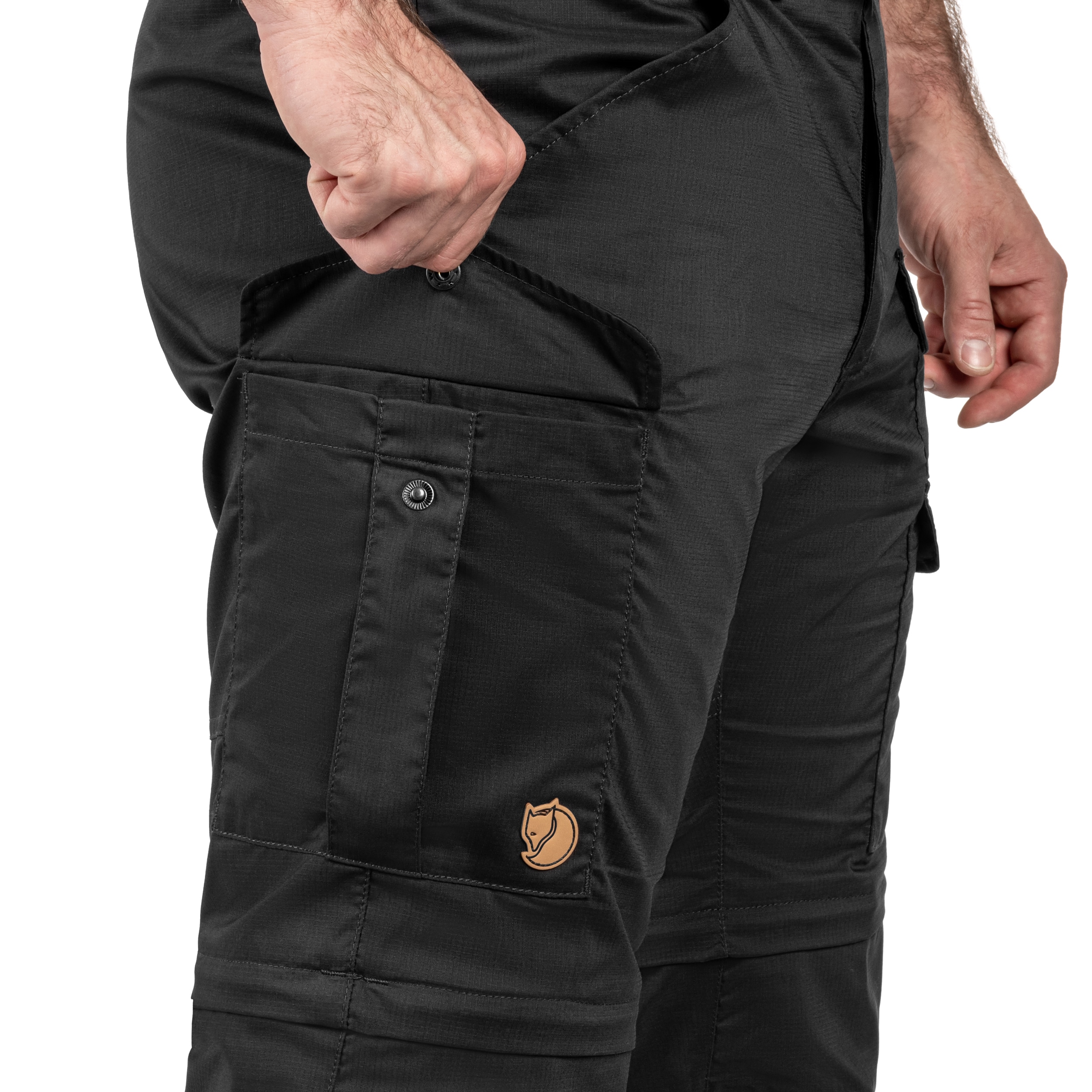 Штани Fjallraven Vidda Pro Lite Zip-Off TRS - Dark Grey