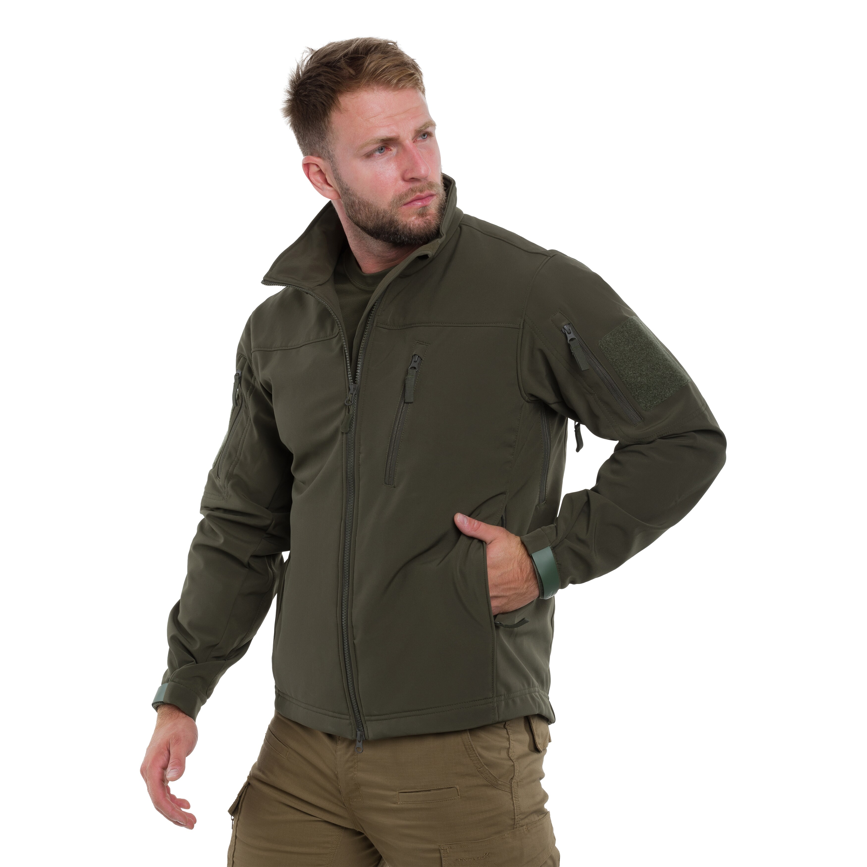 Kurtka Condor Phantom Softshell - Olive Drab