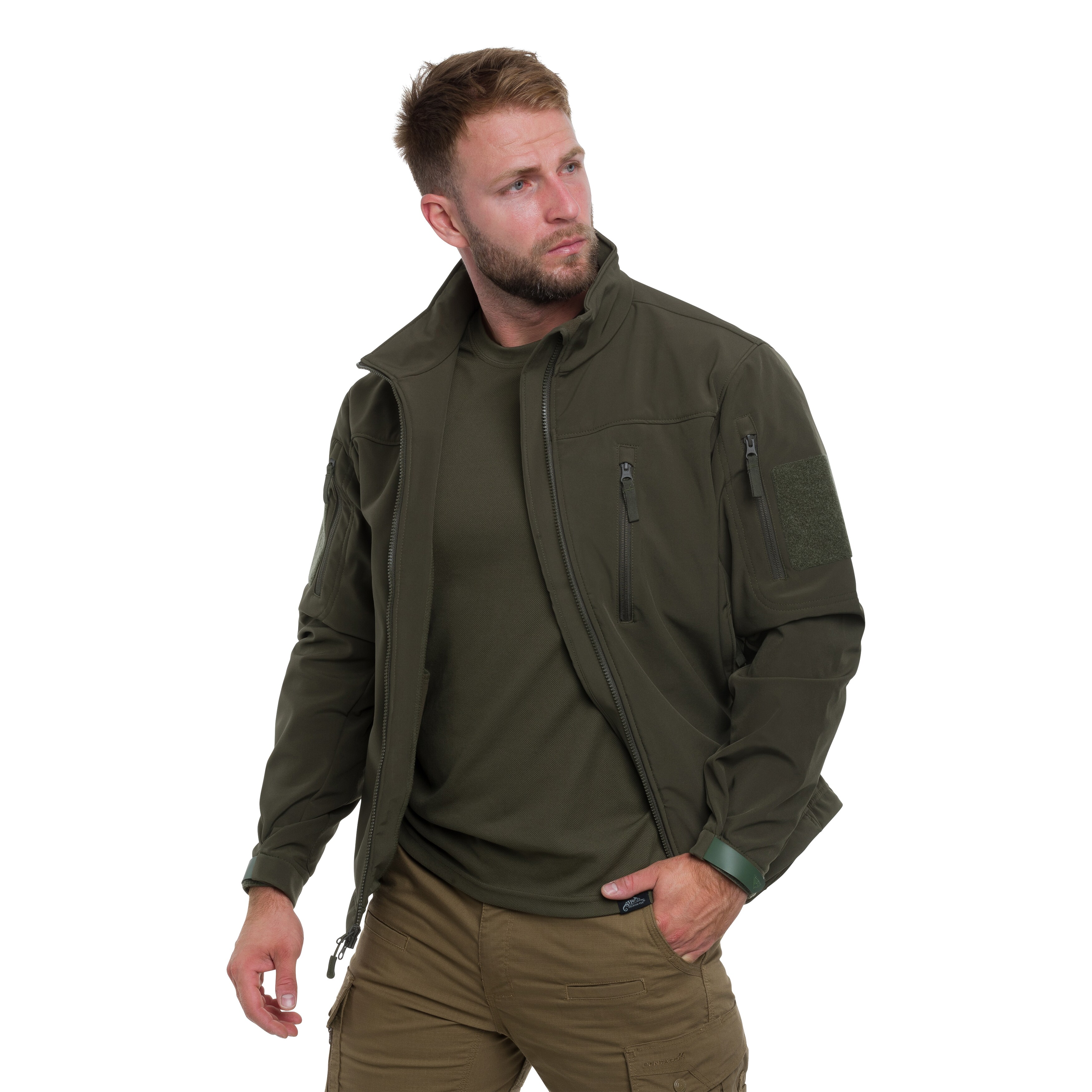 Kurtka Condor Phantom Softshell - Olive Drab