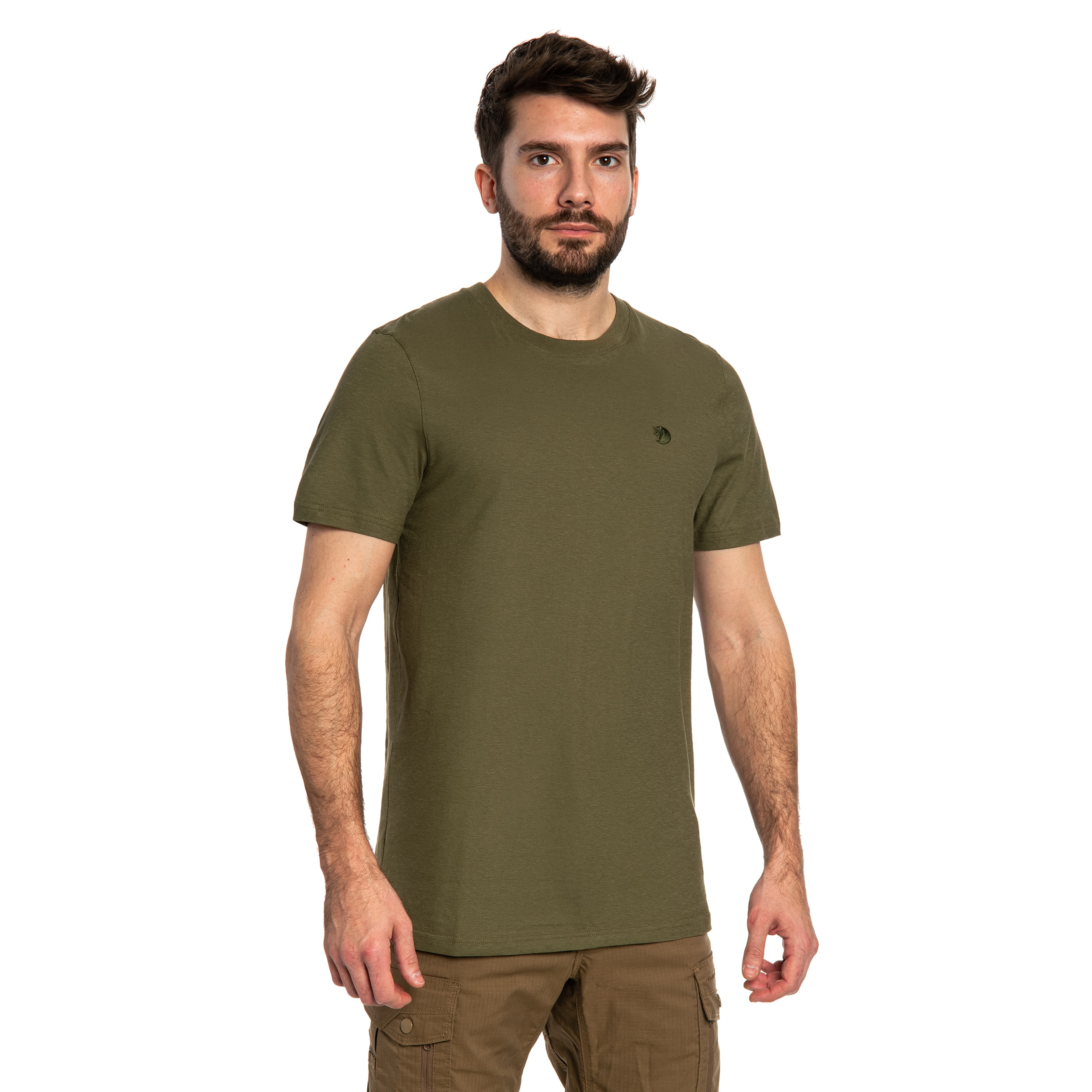 Koszulka T-Shirt Fjallraven Hemp Blend - Green