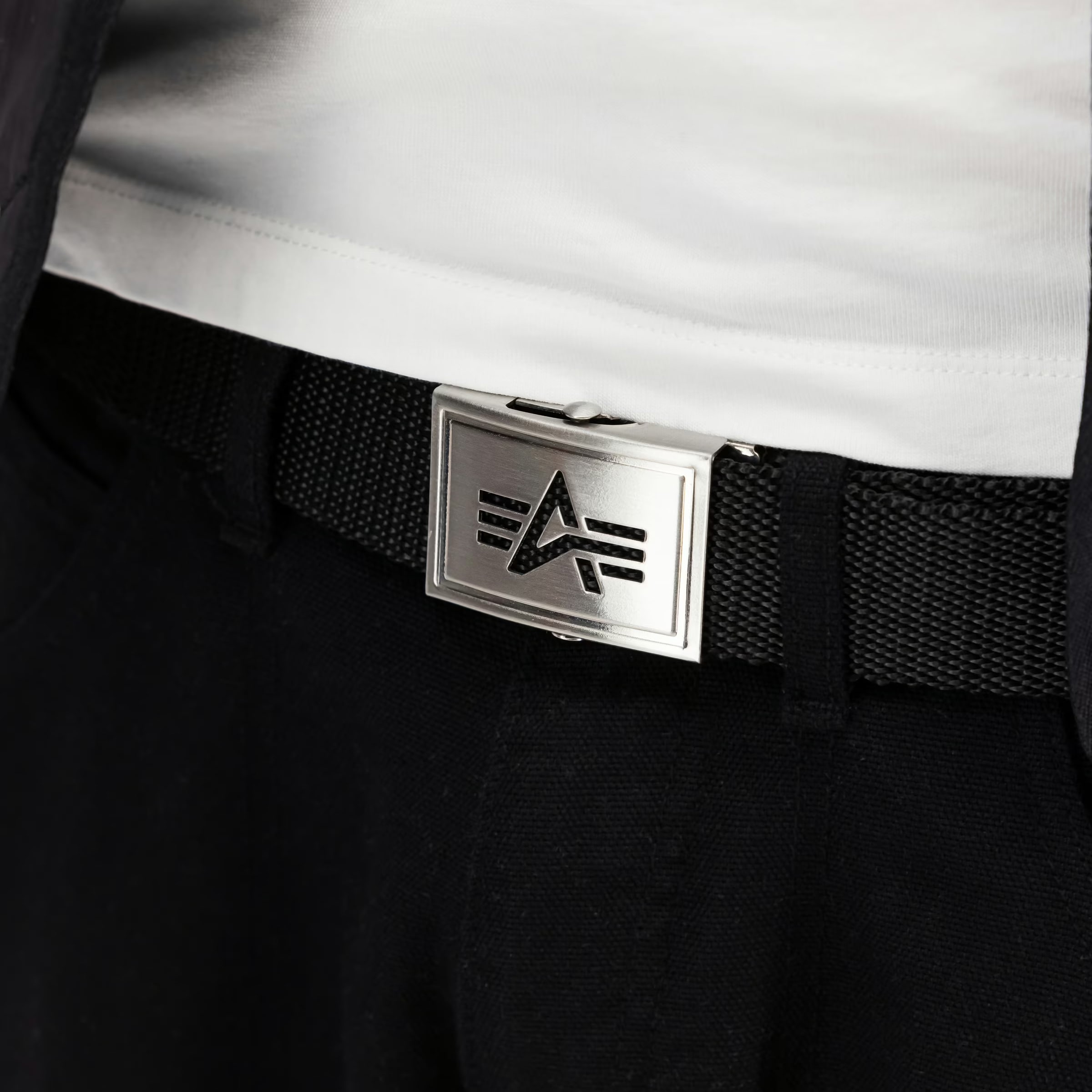 Ремінь Alpha Industries Heavy Duty Belt - Black