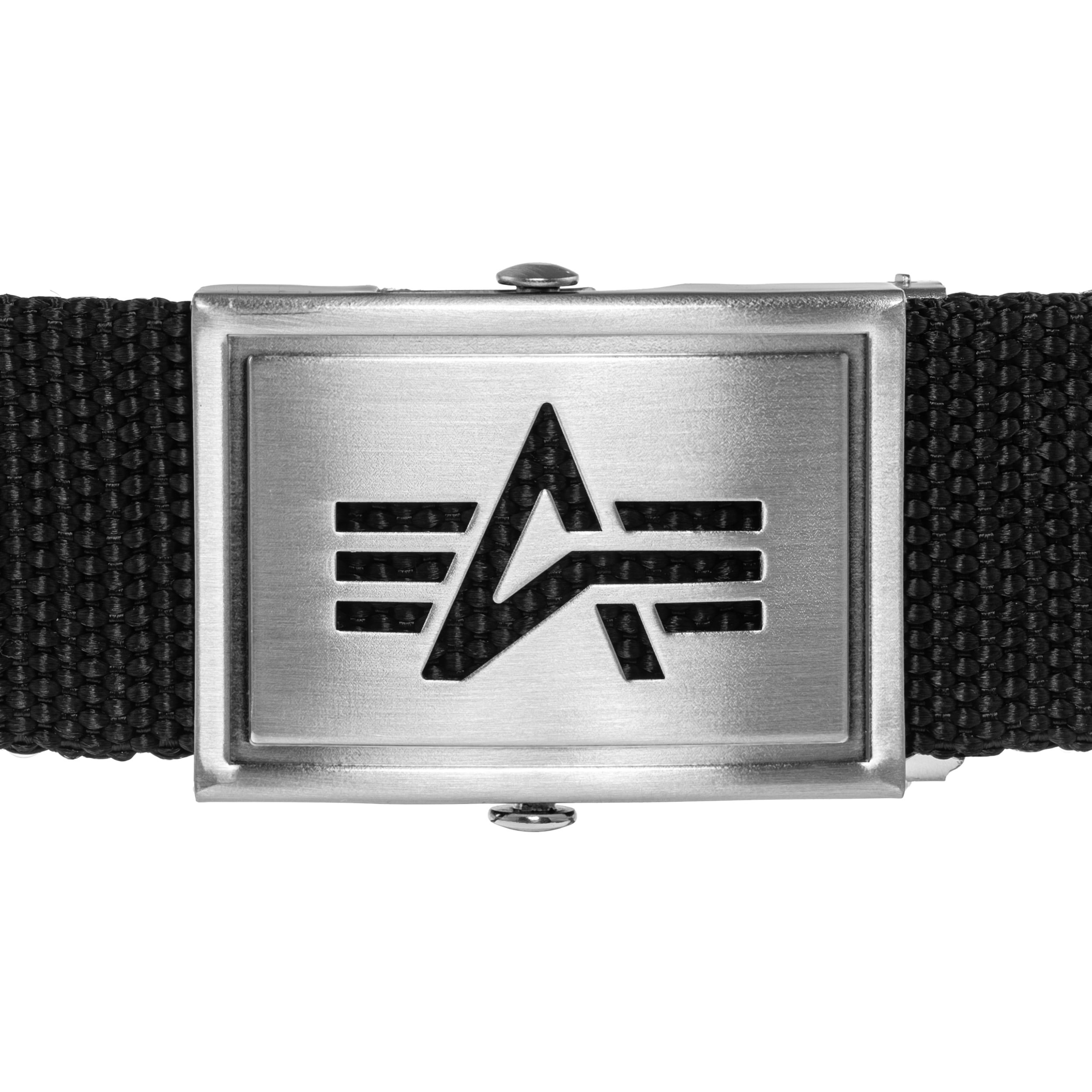 Pas Alpha Industries Heavy Duty Belt Logo - Black