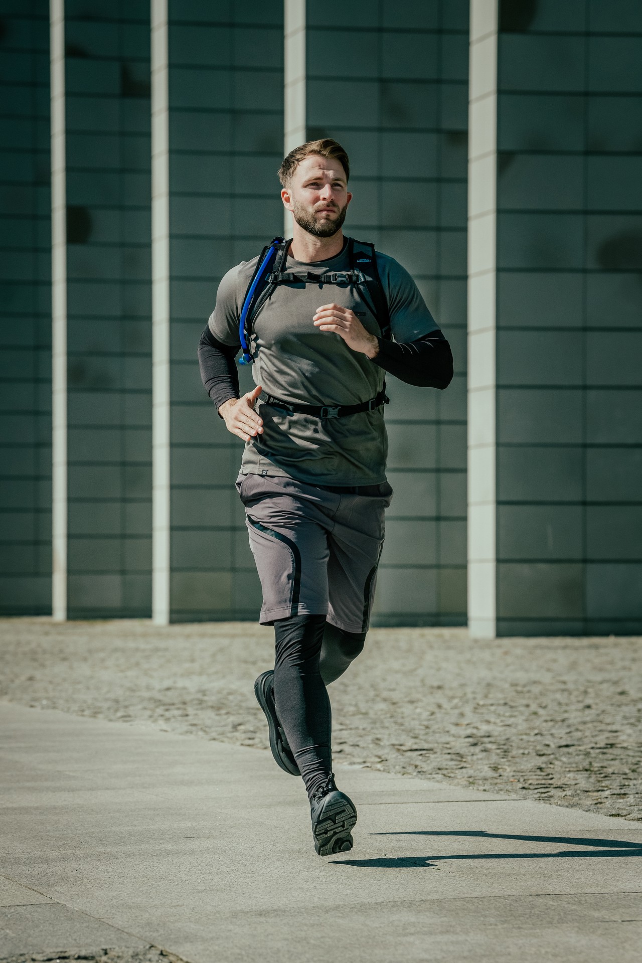 Szorty termoaktywne Pentagon Draco - Cinder Grey