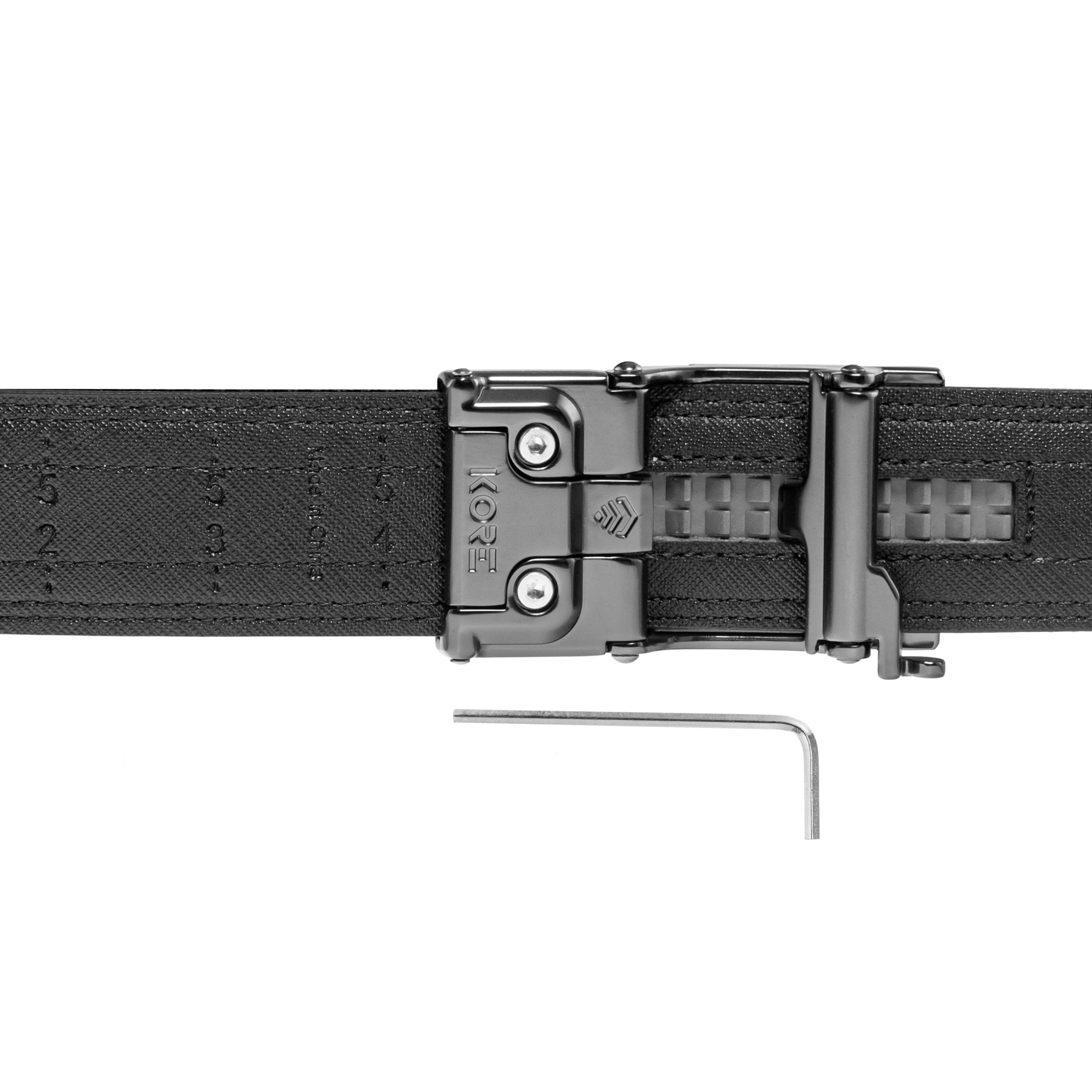 Pas Kore Essentials Nylon Gun Belt X6 - Gunmetal/Black