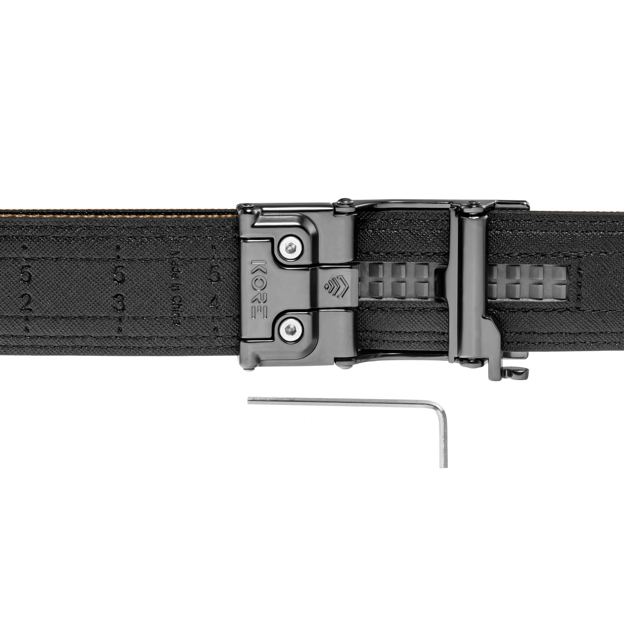Pas Kore Essentials Nylon Gun Belt X6 - Gunmetal/Coyote
