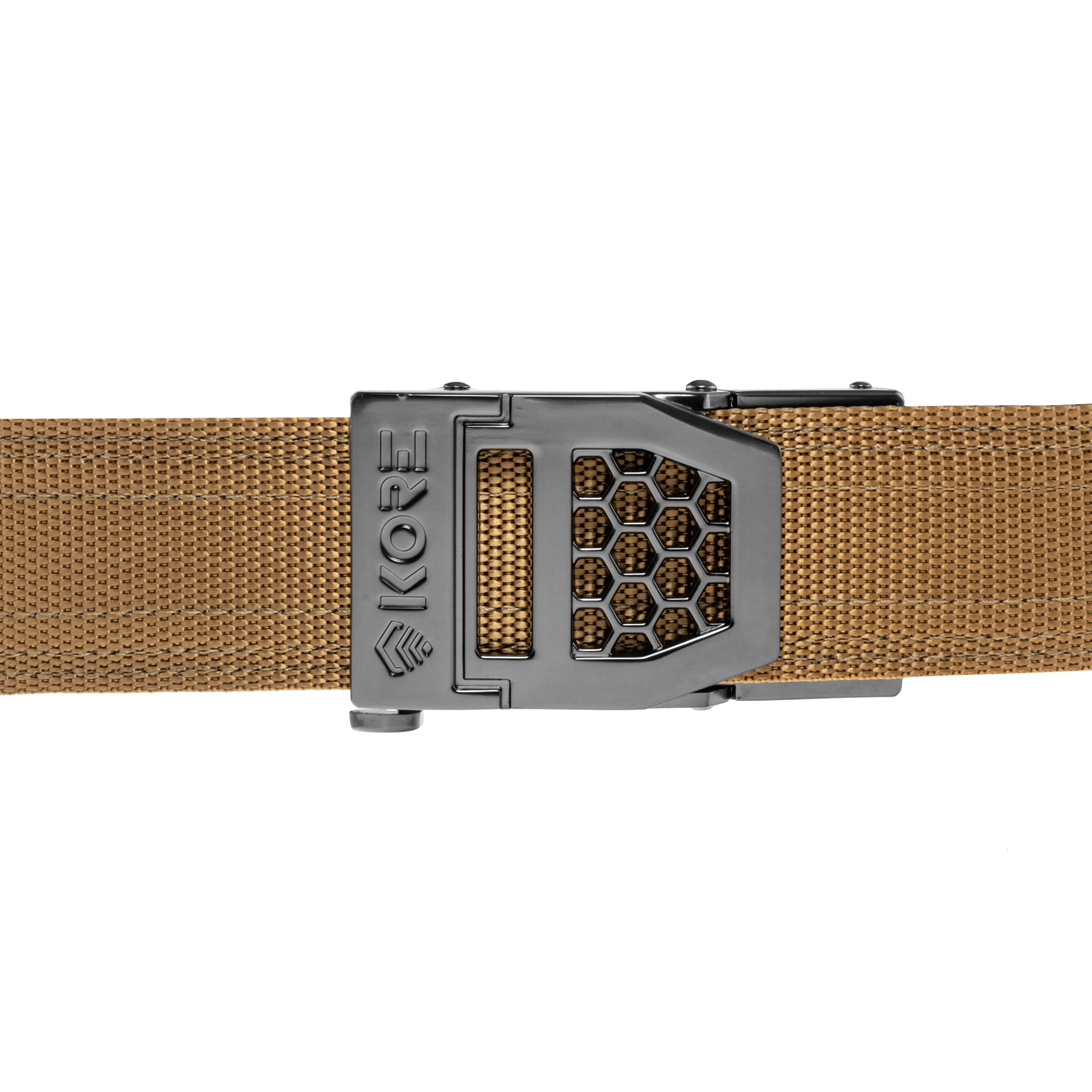 Pas Kore Essentials Nylon Gun Belt X6 - Gunmetal/Coyote
