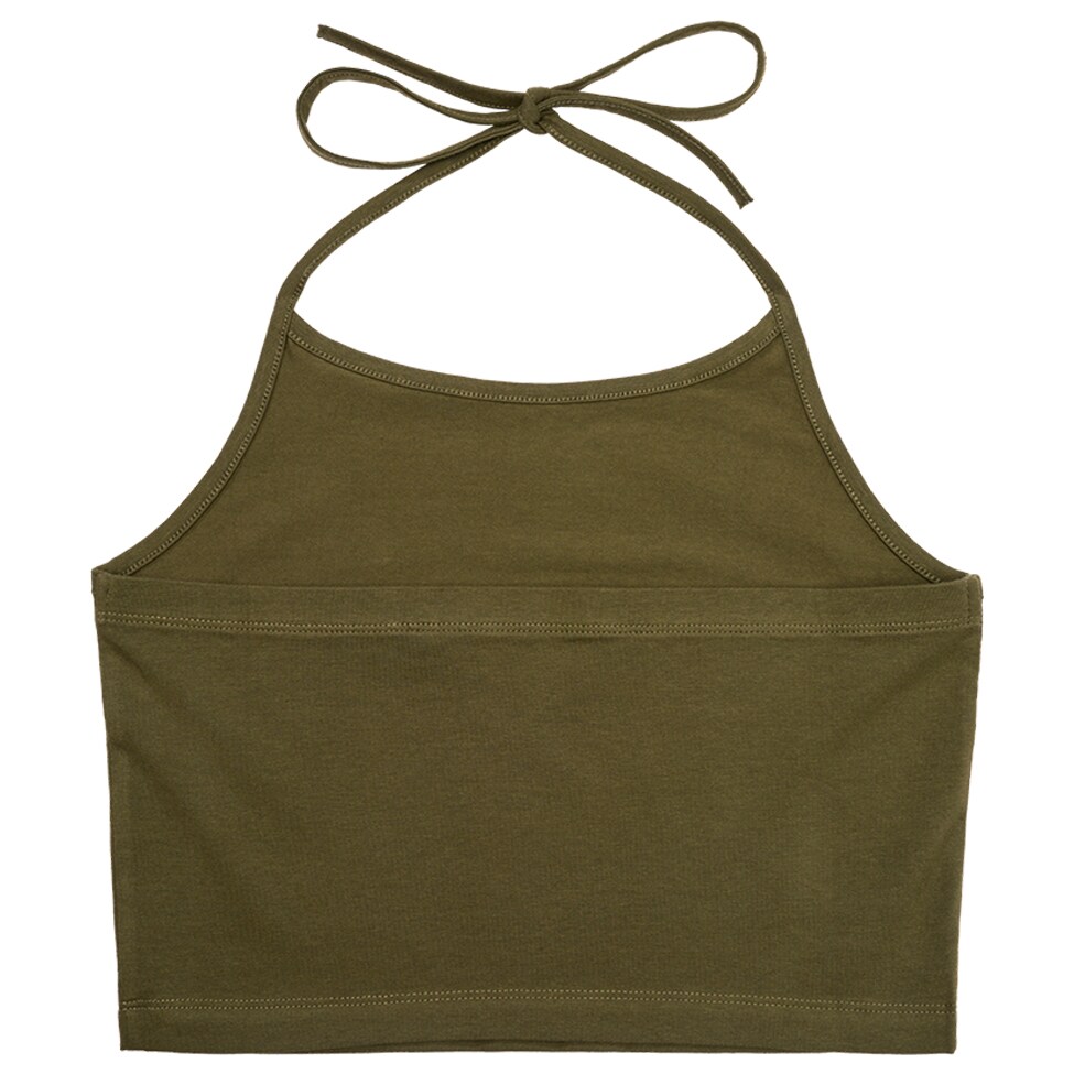 Koszulka damska Brandit Neckholder Top - Olive
